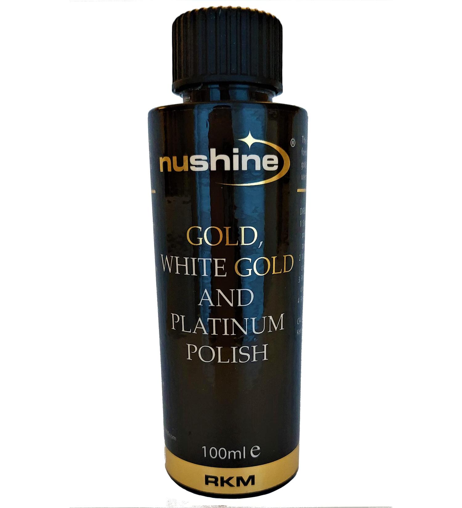 Nushine Gold Polish 3.4 Oz - Eco-Friendly Formula for Effortless Shine & Beautiful Results | Shop Internationally - Buy Online on GoSupps.com