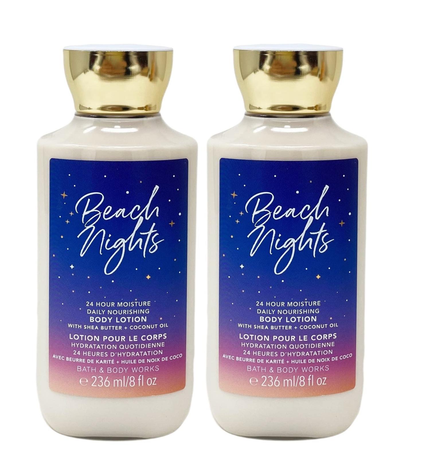 Beach Nights Daily Nourishing Body Lotion Duo Gift Set - Includes 2 Daily Nourishing Body Lotions - 8 fl oz / 236 mL each