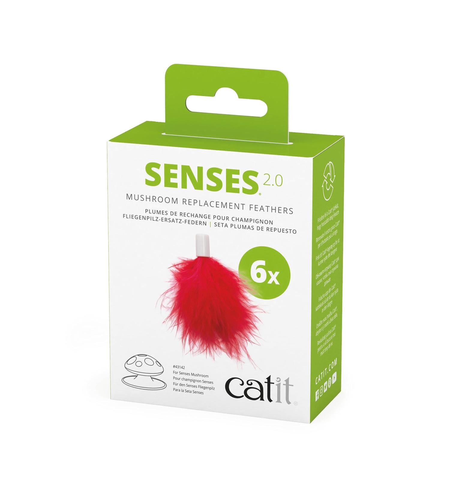 Replacement springs for the Senses 2.0 fly agaric pack of 6