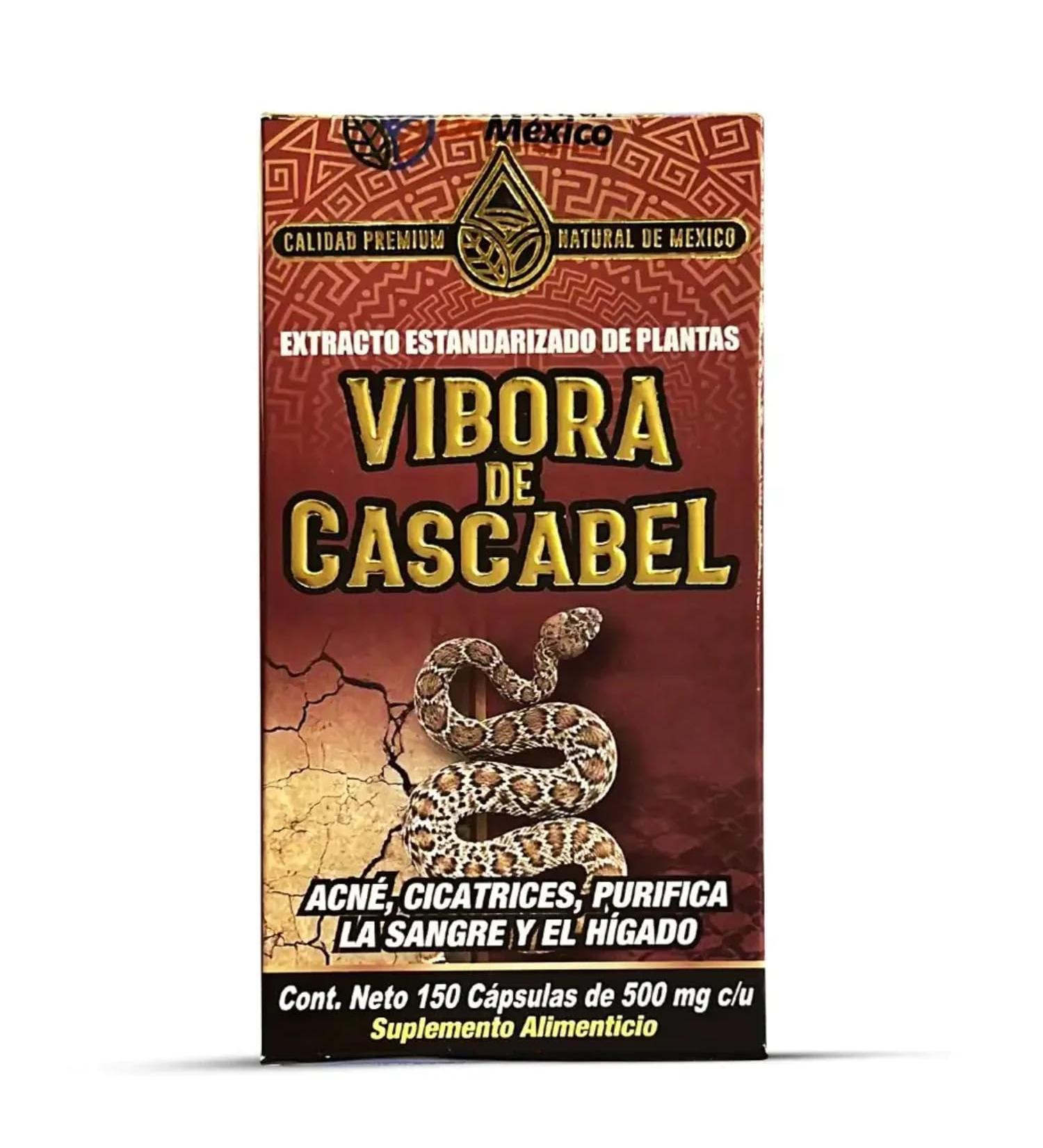 Suplemento V bora de Cascabel 60 Caps. Premium