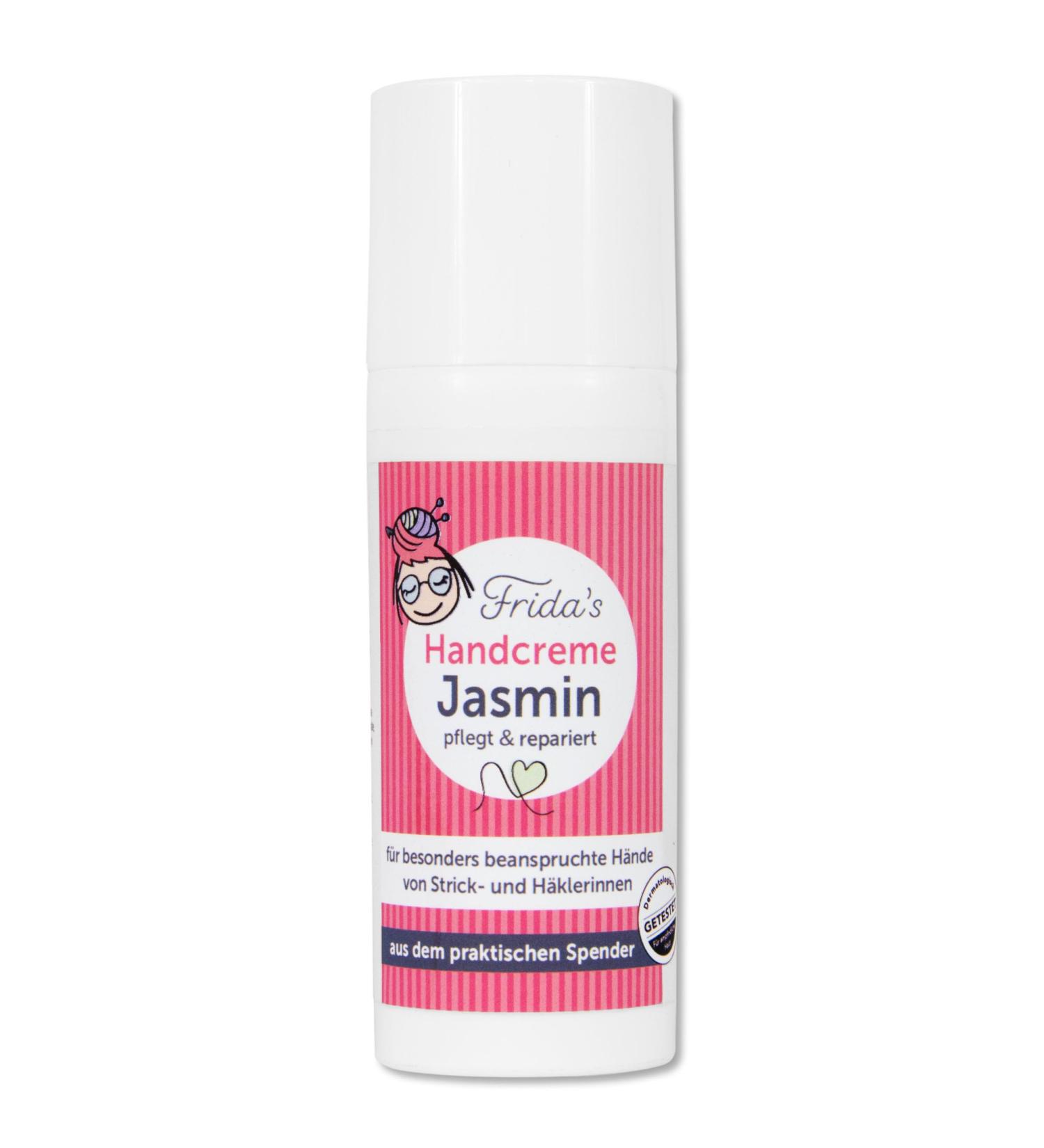 Frida's Wollhaus Fridas 50 ml hand cream jasmine nourishes and repairs care wool knitting crochet cosmetics - Buy Online on GoSupps.com