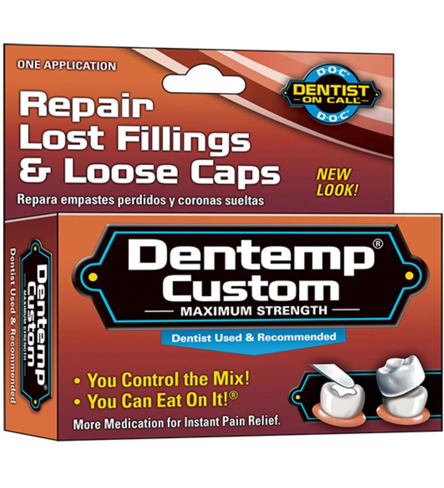 DENTEMP Custom Filling Mix 1 Each (Pack of 3)