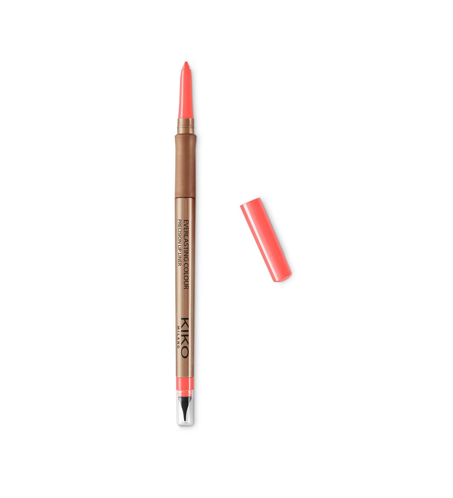 KIKO Milano Everlasting Colour Precision Lip Liner 422 | Automatic lip pencil 422 Coral 1 count (Pack of 1) - Buy Online on GoSupps.com