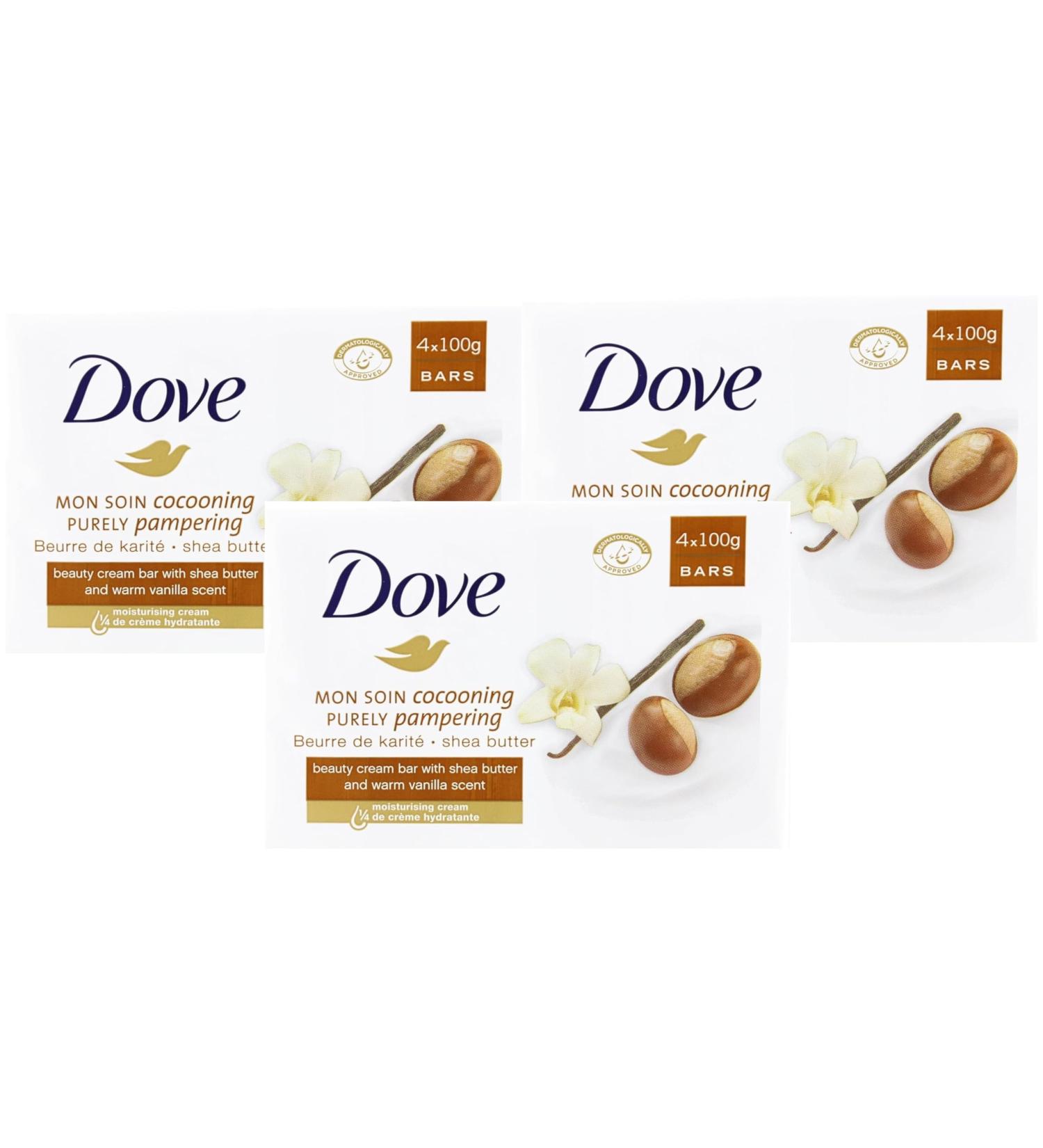 Dove Purely Pampering Shae Butter Beauty Soap Bar 12x90g