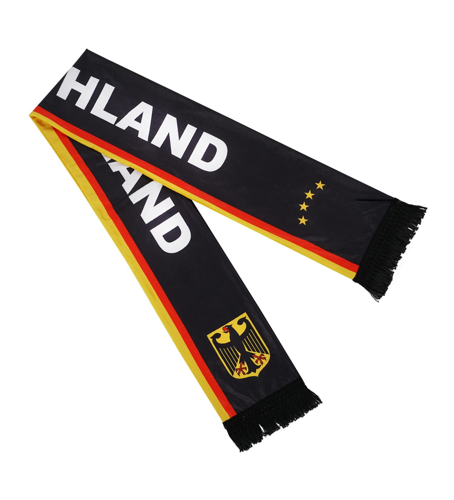CoolChange EM Germany Scarf 2024 | Premium Football Fan Scarf - 150cm - Support Your Team in Style! - Buy Online on GoSupps.com
