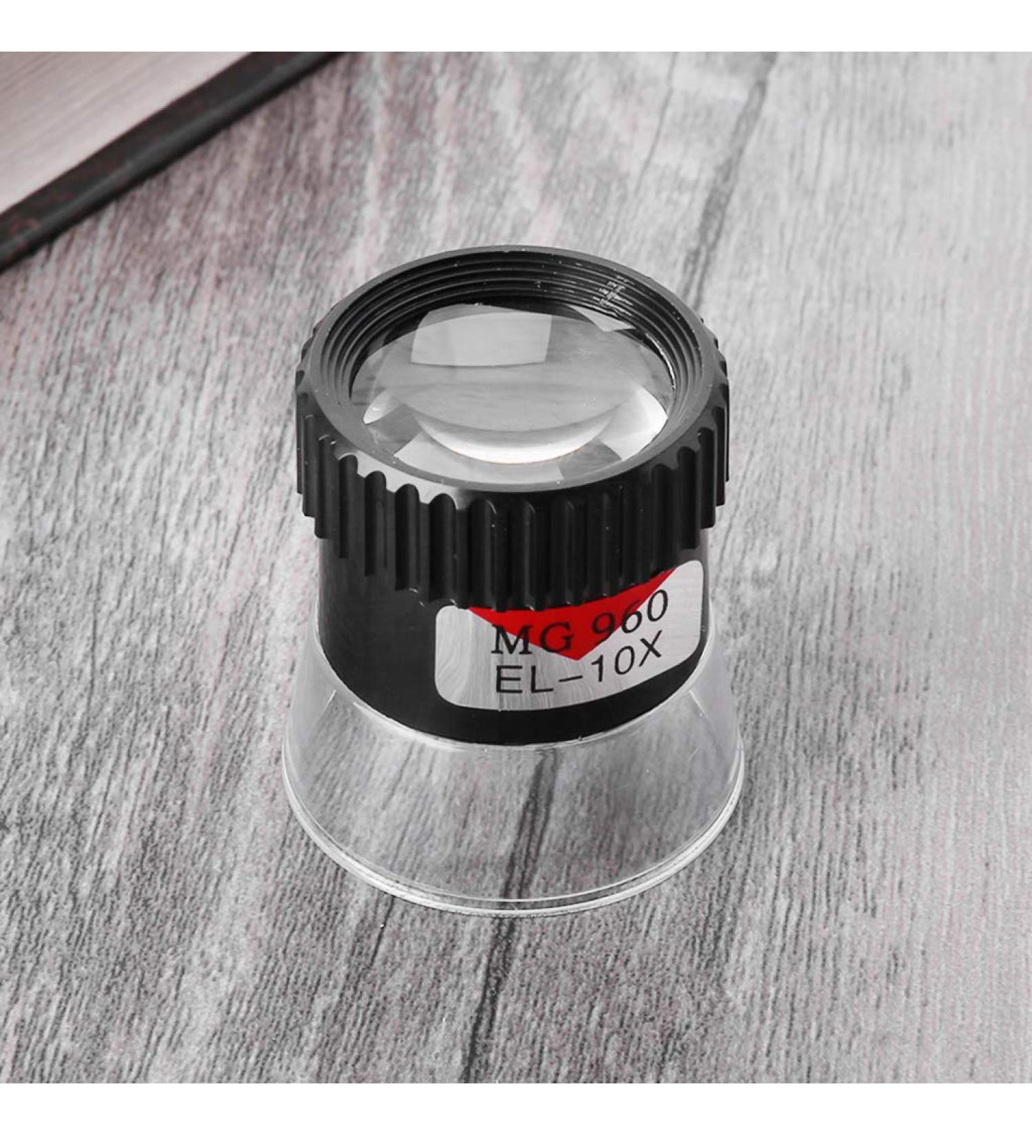 10X Monocular Magnifying Glass Loupe Lens Map Eye Magnifier Jewelry Repair Tool Small Gift - Buy Online on GoSupps.com