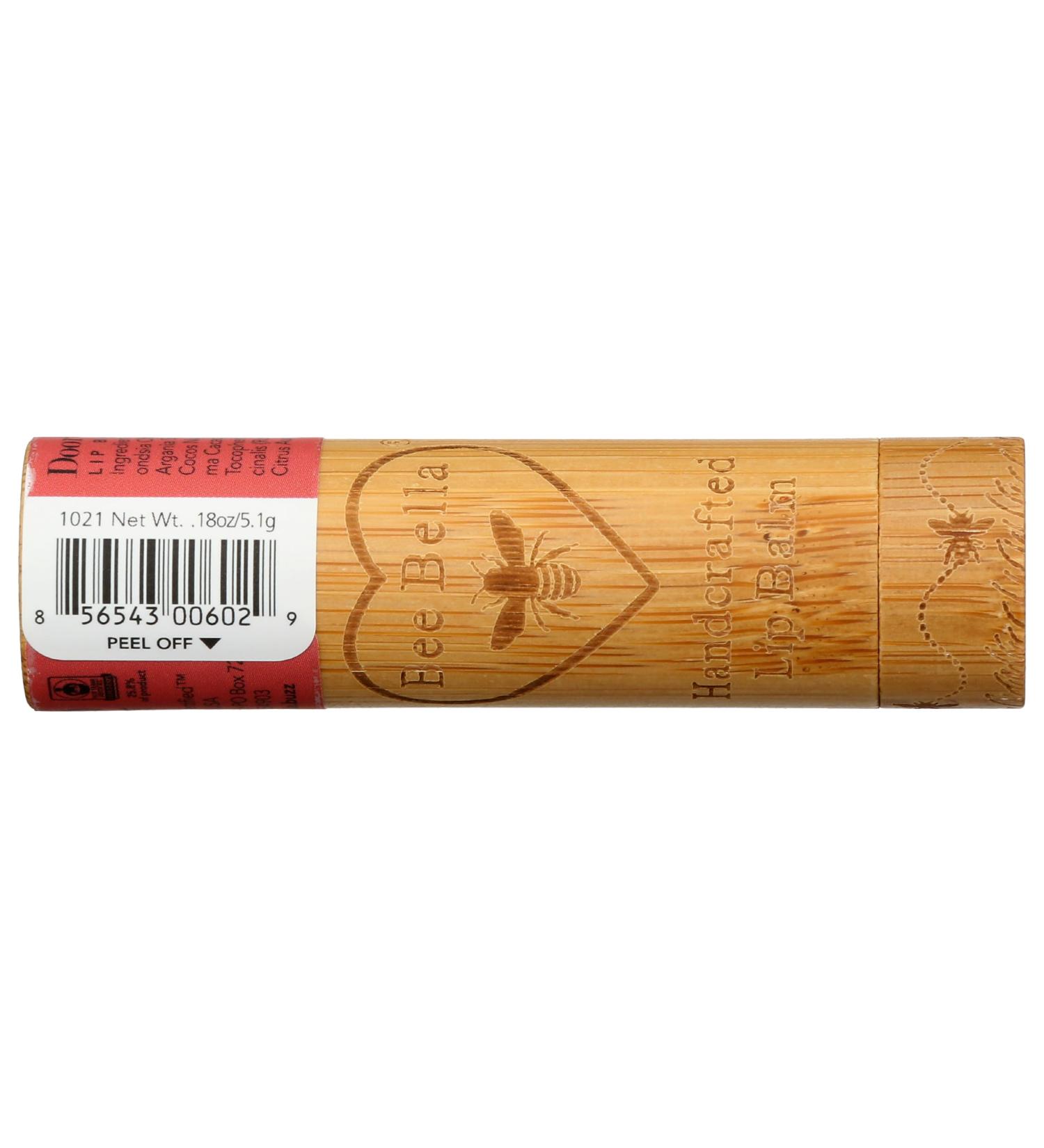 Bee Bella Cherry Lip Balm 0.18 OZ | Moisturizing Natural Lip Care | International Shipping Available - Buy Online on GoSupps.com