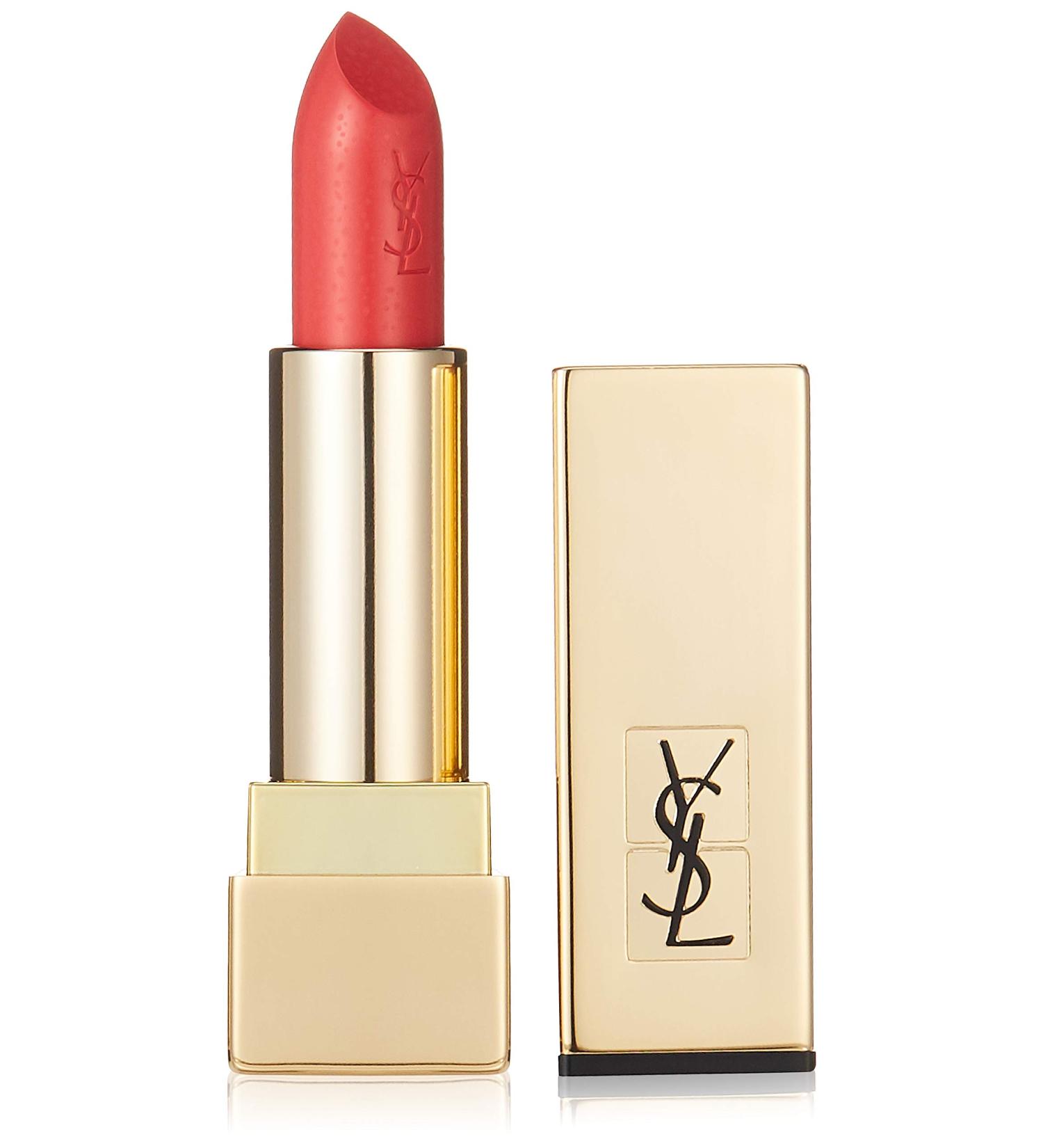 Yves Saint Laurent Rouge Pur Couture Lipstick 17 Rose Dahlia 0.13 oz - Satiny Radiance Formula - Buy Online on GoSupps.com