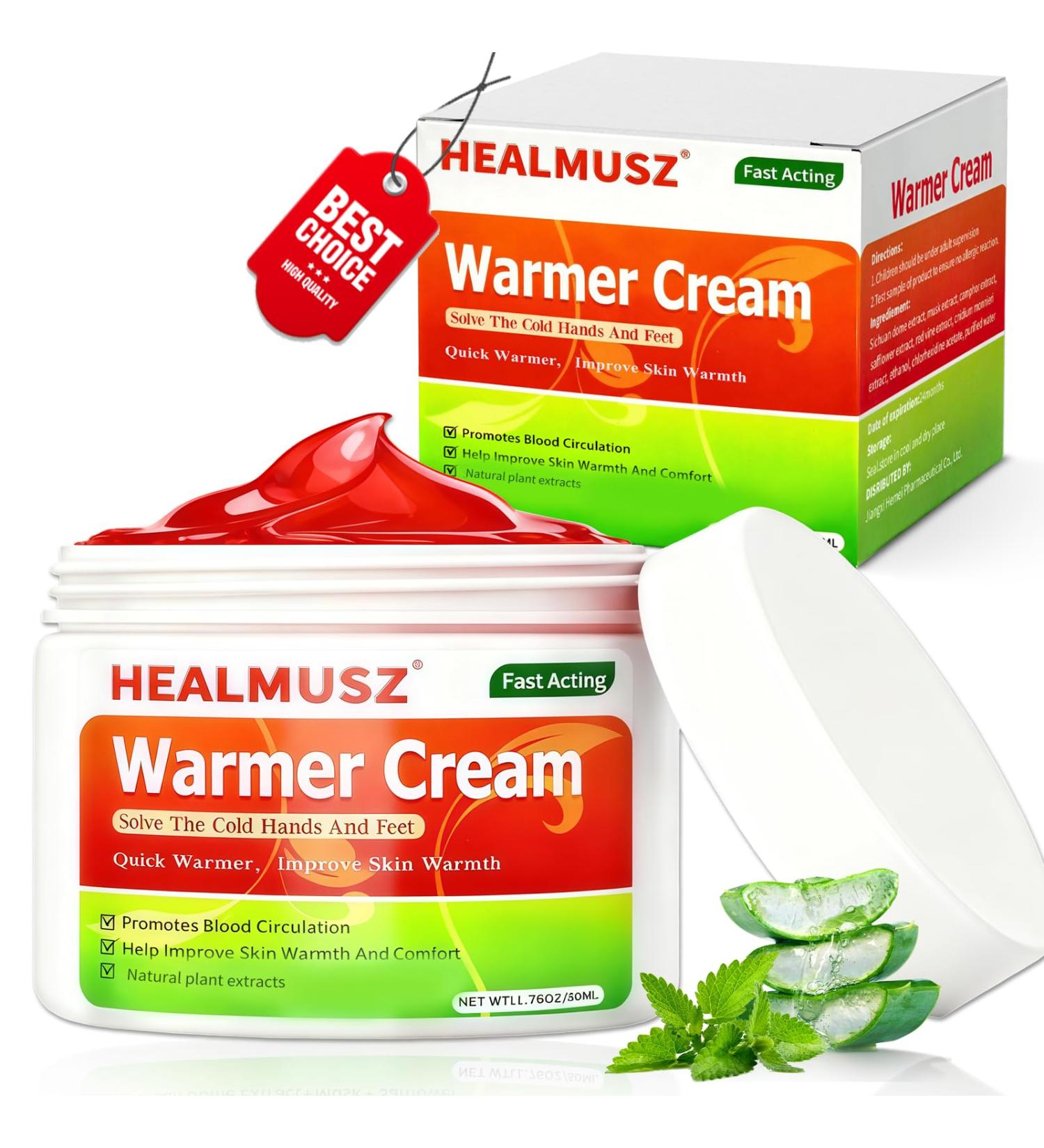 50 ml Cr me Chauffante D contractant Musculaire Cr me Articulations et Muscles Chauffante Massage par Extr mit s froides et rapidement douleurs articulaires musculaires - Buy Online on GoSupps.com