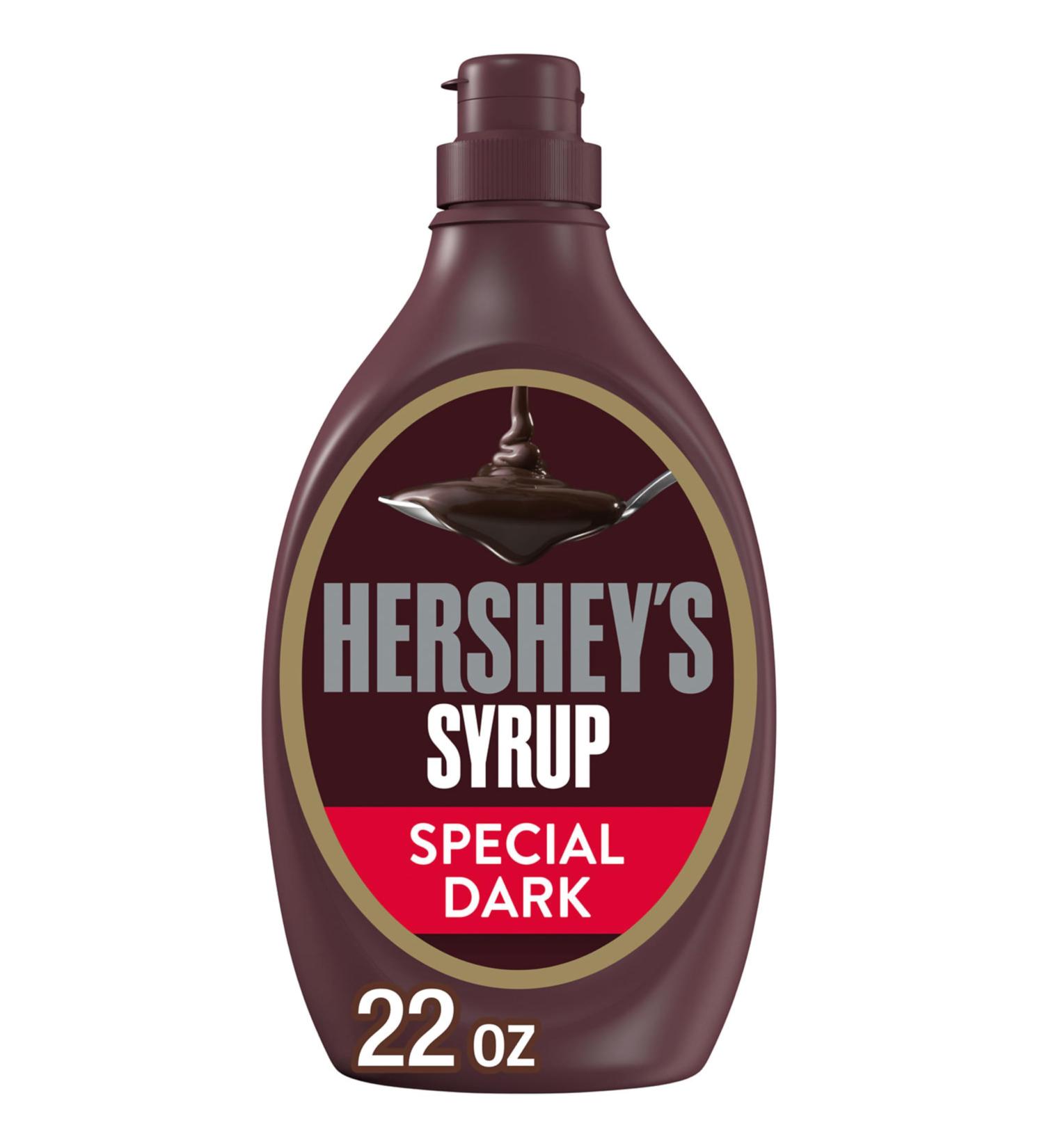 HERSHEY'S Dark Chocolate Syrup| 22oz| Special Dark - Buy Online on GoSupps.com