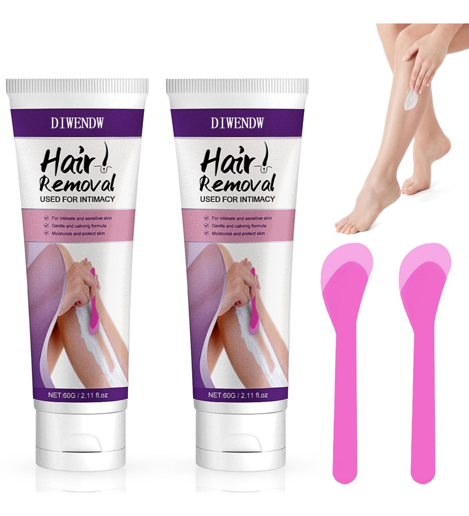 Hair Removal Cream for Women - Fast Painless Depilation for Smooth Skin | Underarm Bikini and Body Use - Buy Online on GoSupps.com