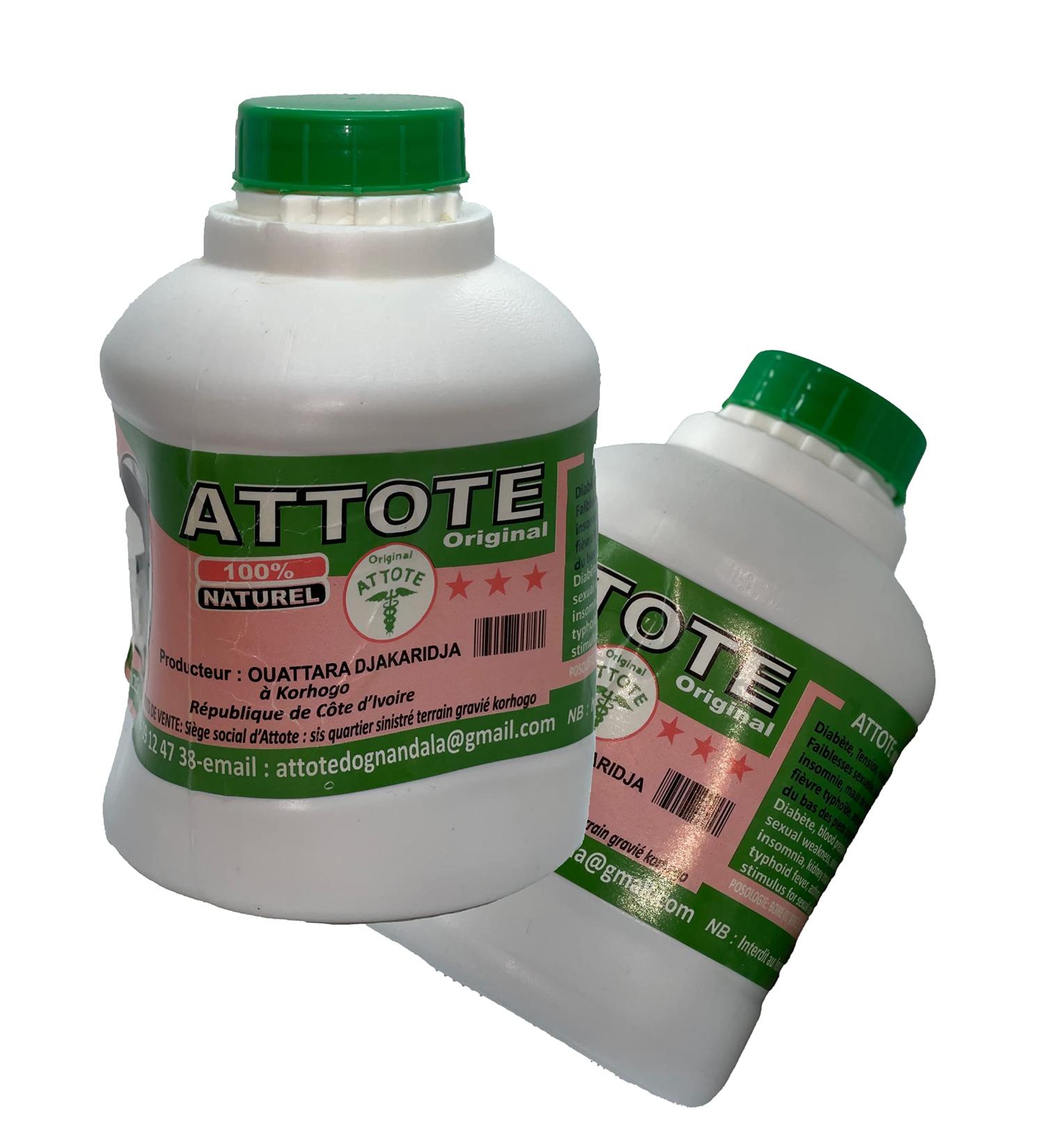Attote Original (Pack of 2) 100% Organic Natural Herbal Drink