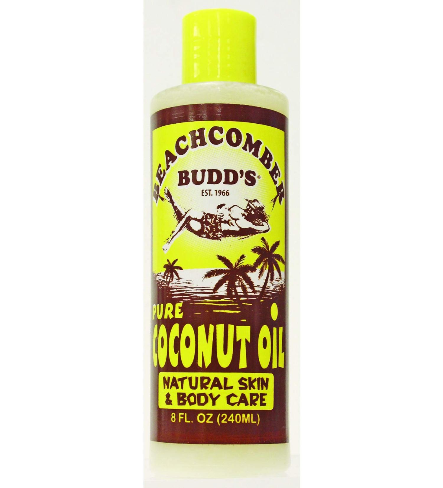 Beachcomber Budd's Pure Coconut Oil 8 oz. Scented - 2-Pack