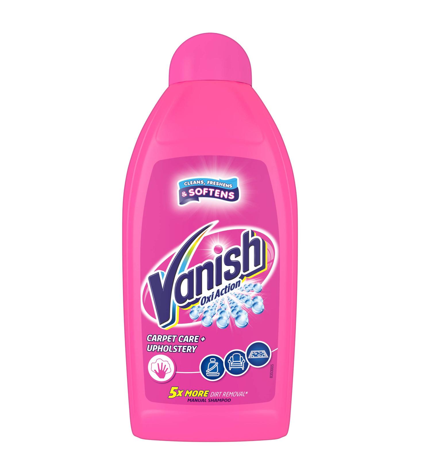 Vanish Clean & Fresh Hand Carpet Shampoo Cleanser 450Ml - Stain Removal & Deep Cleaning | International Shipping Available - Buy Online on GoSupps.com