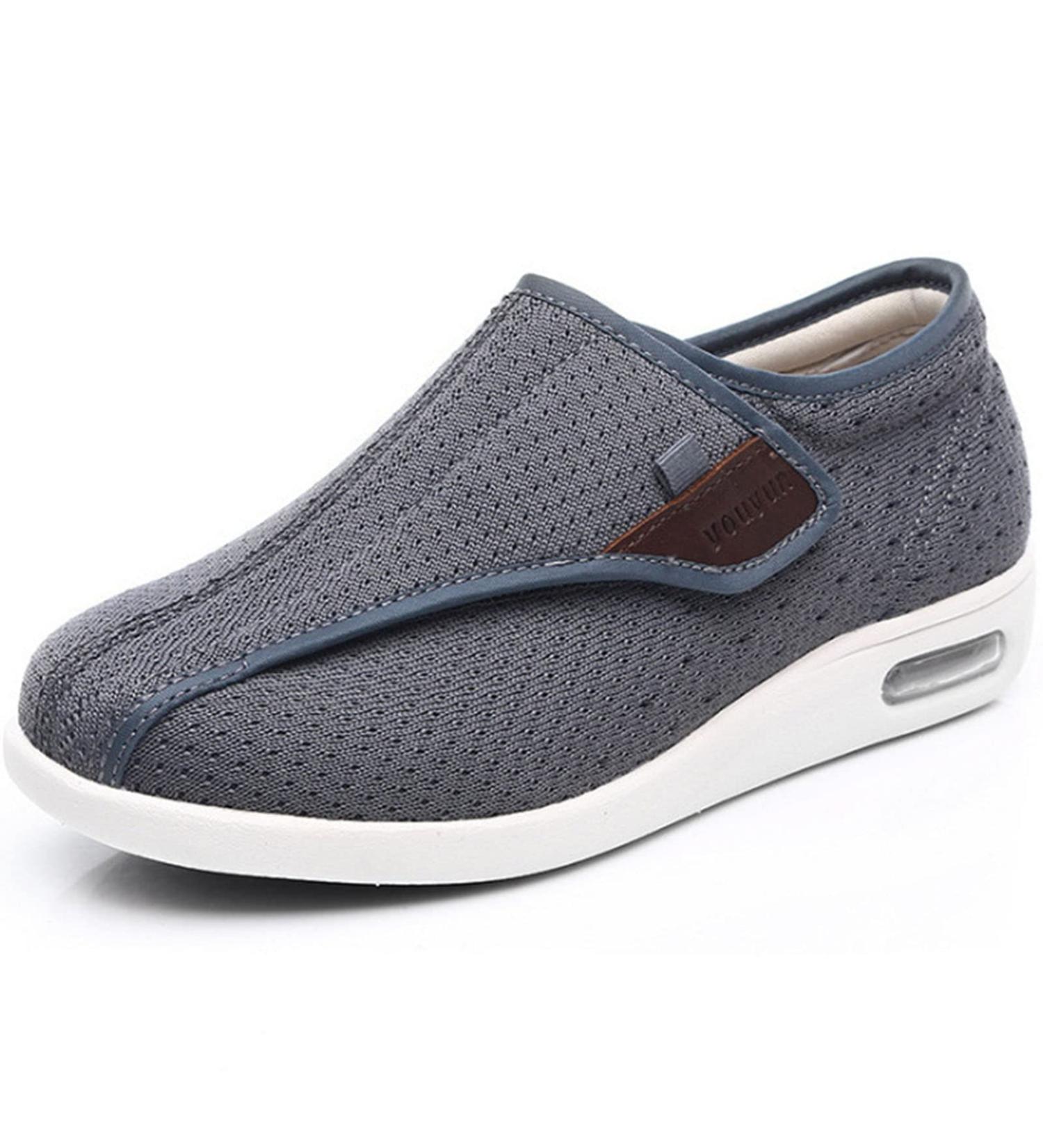 YSDQ Diabetic Slippers - Breathable Lightweight Adjustable Closure Sneakers for Men and Women - Extra Wide Orthopaedic Comfort Shoes for Swollen Feet - Buy Online on GoSupps.com