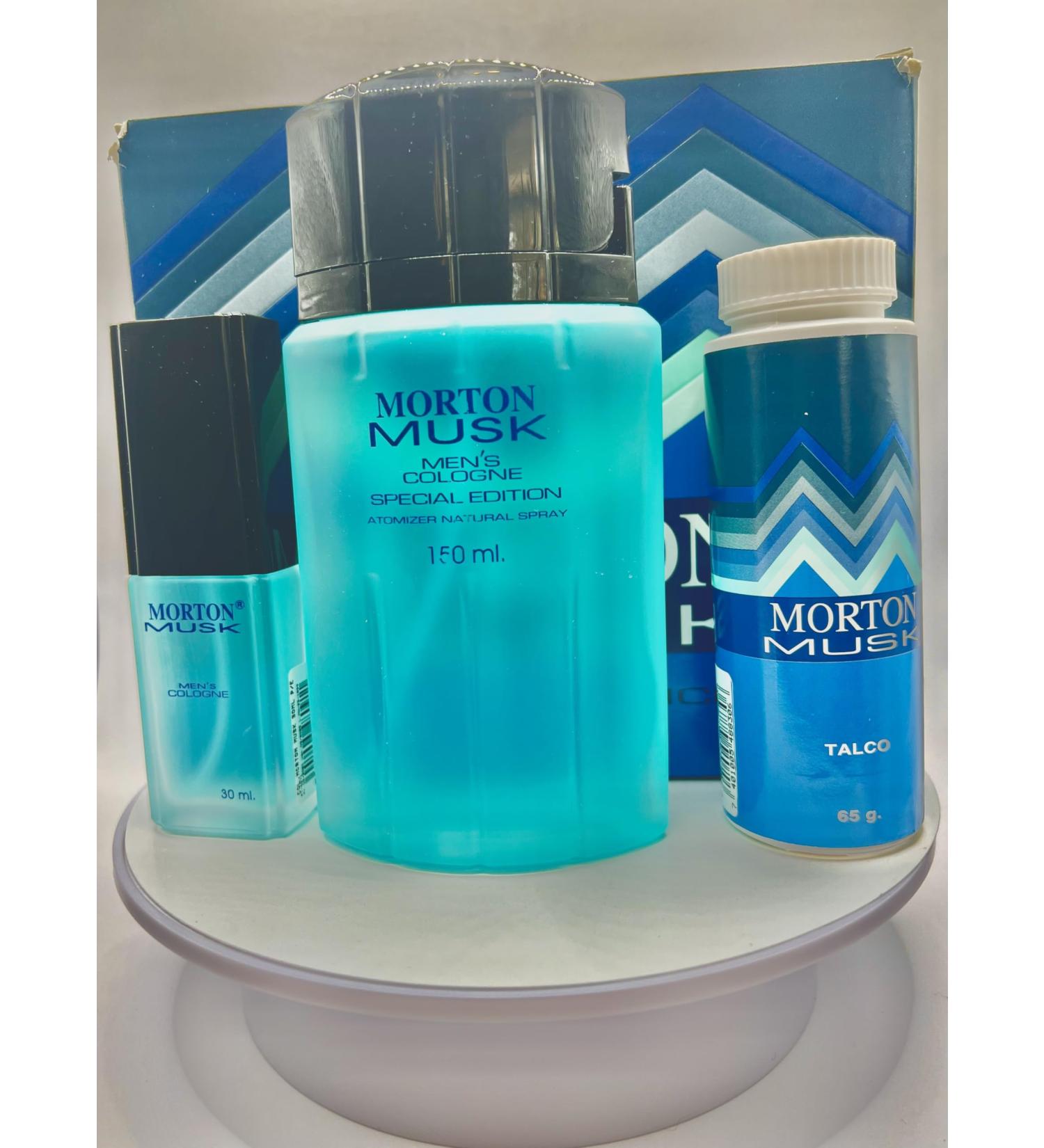 MORTON MUSK KIT DE FRAGANCIA PARA HOMBRE BLUE BOX 150 ML - Buy Online on GoSupps.com