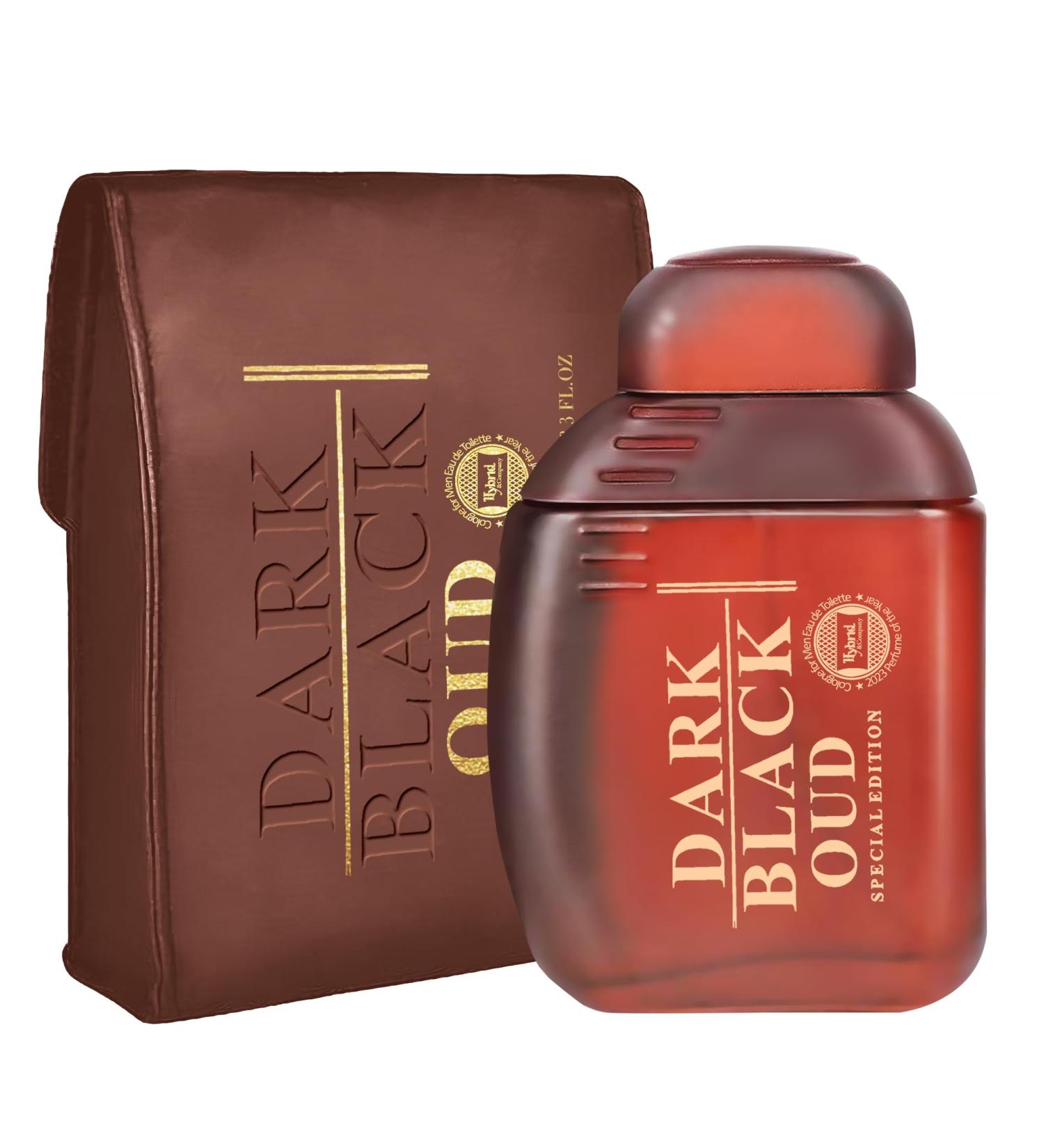 Hybrid & Company Dark Black Oud Subtle Mysterious Invigorating Subtle Scent Mens Perfume 3.4 Fl Oz DARK BLACK OUD 3.4 Fl Oz (Pack of 1) - Buy Online on GoSupps.com