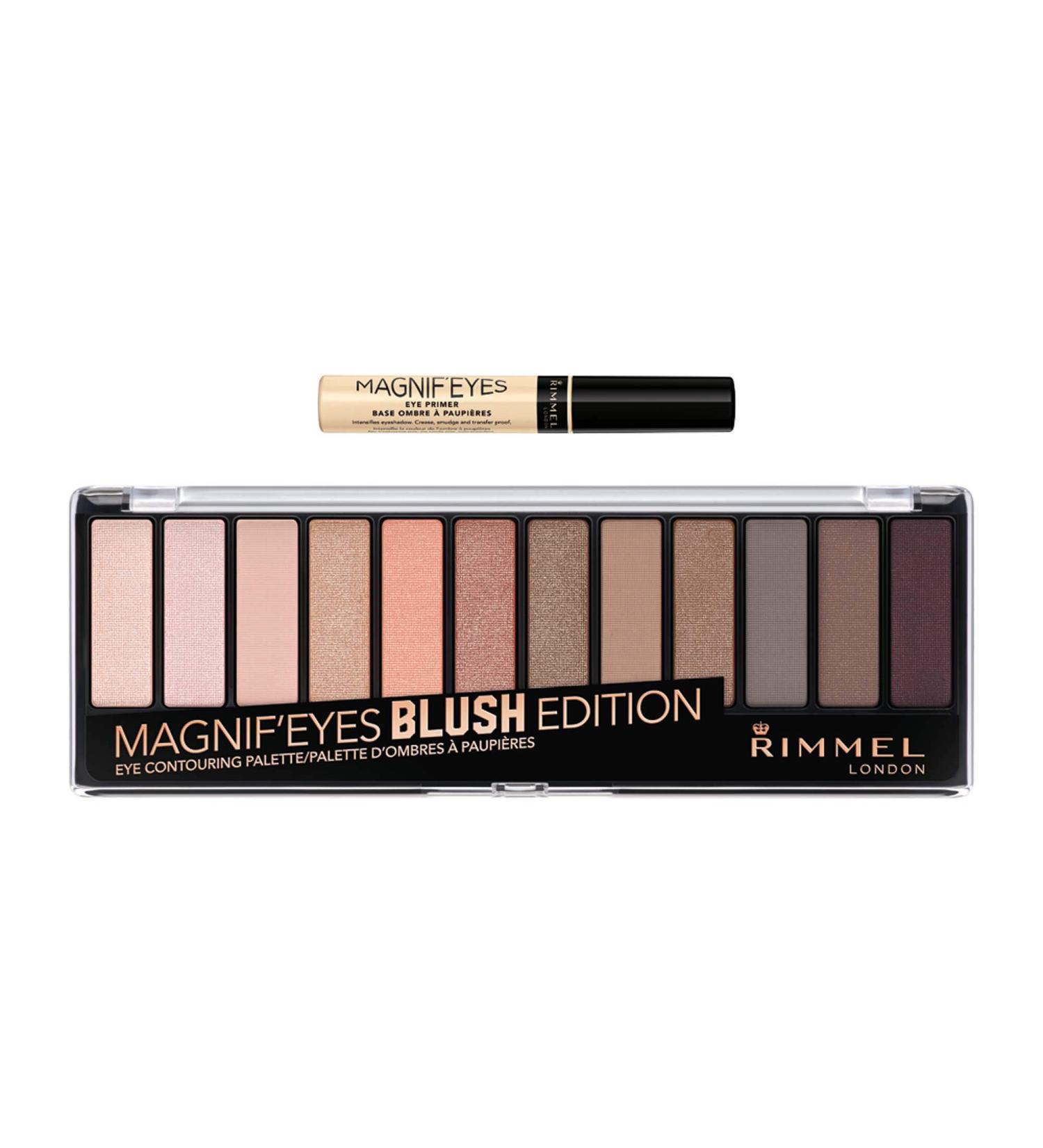 Rimmel Magnif'eyes Makeup Kit - Eyeshadow, Primer & Blush Pack of 2 - Variety Kit - Buy Online on GoSupps.com