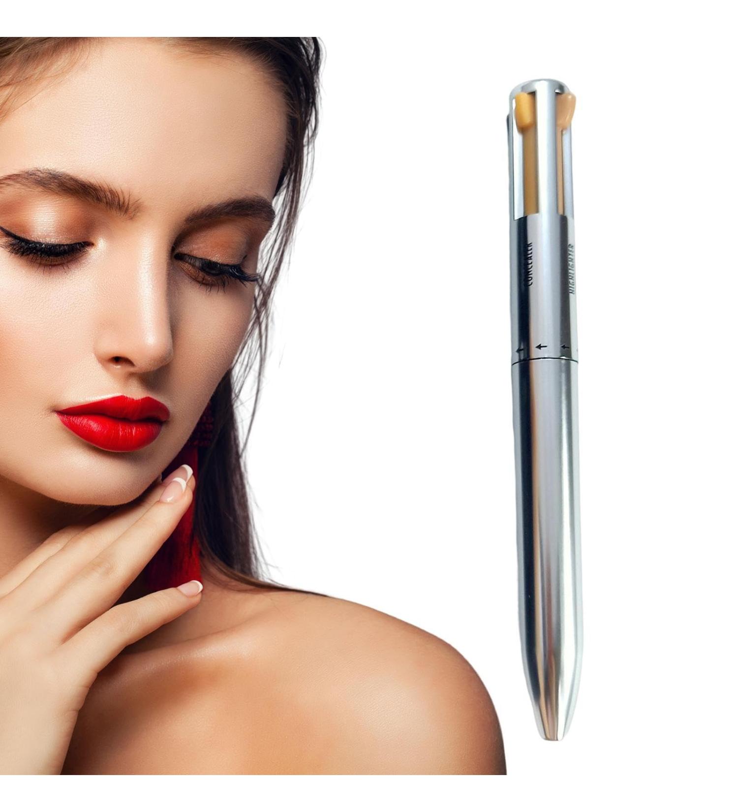 4 In 1 Makeup - Easy-to-Color Rotating Eyebrow Pencil | Multifunction Eye Makeup Tool for Long Lasting Defining and Highlighting Guanglu 03# - Buy Online on GoSupps.com