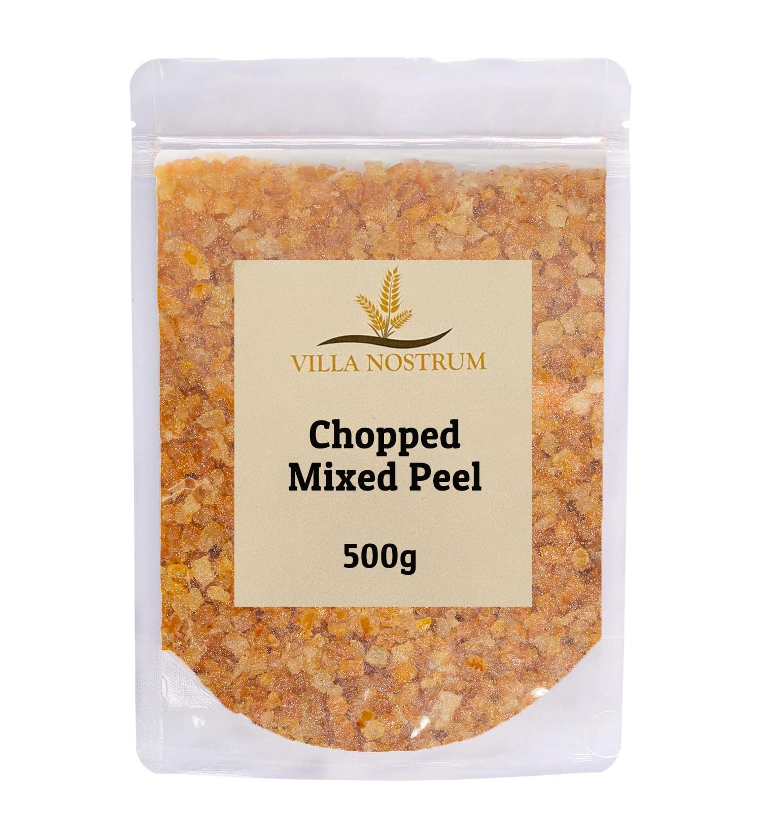 Chopped Candied Mixed Peel 500g by Villa Nostrum