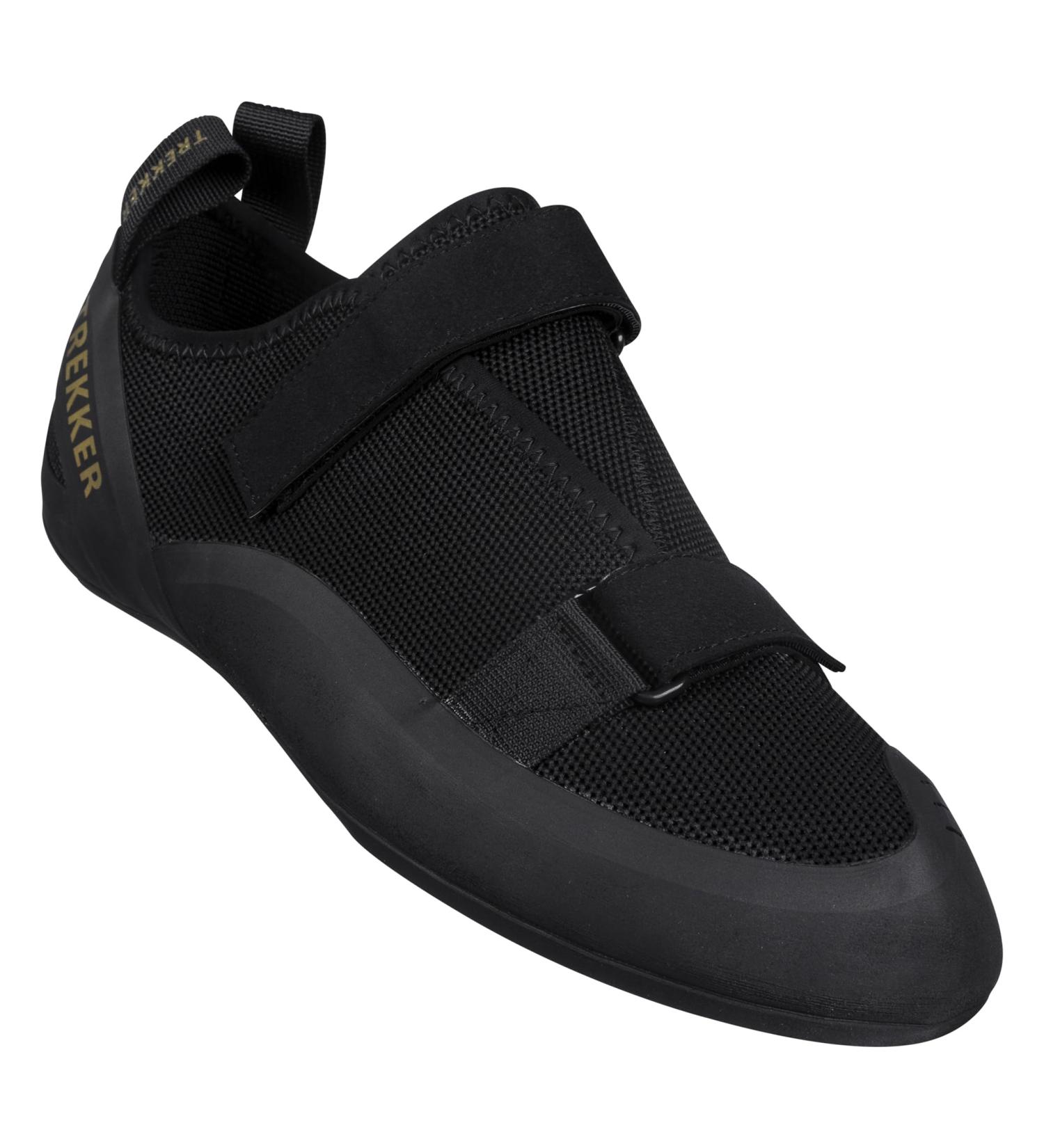 Northcore Climbing Shoes - Lightweight Breathable Men & Women Hiking Shoes - Non-Slip Double Strap Closure Tight-Fitting 44 EU Black - Buy Online on GoSupps.com