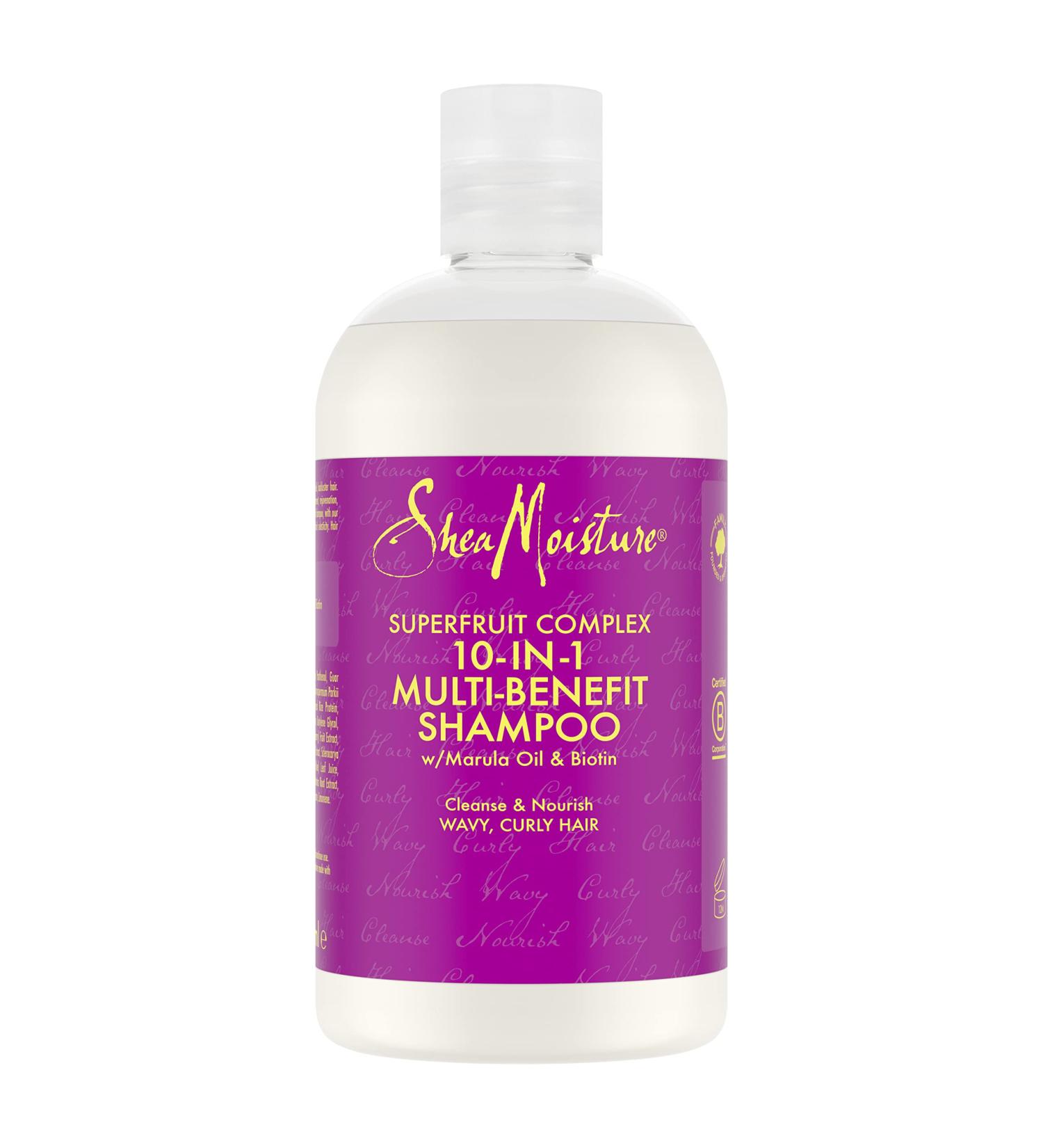 Unilever Shea Moisture Superfruit Complex 10in1 MultiBenefit Shampoo 384 ml - Buy Online on GoSupps.com