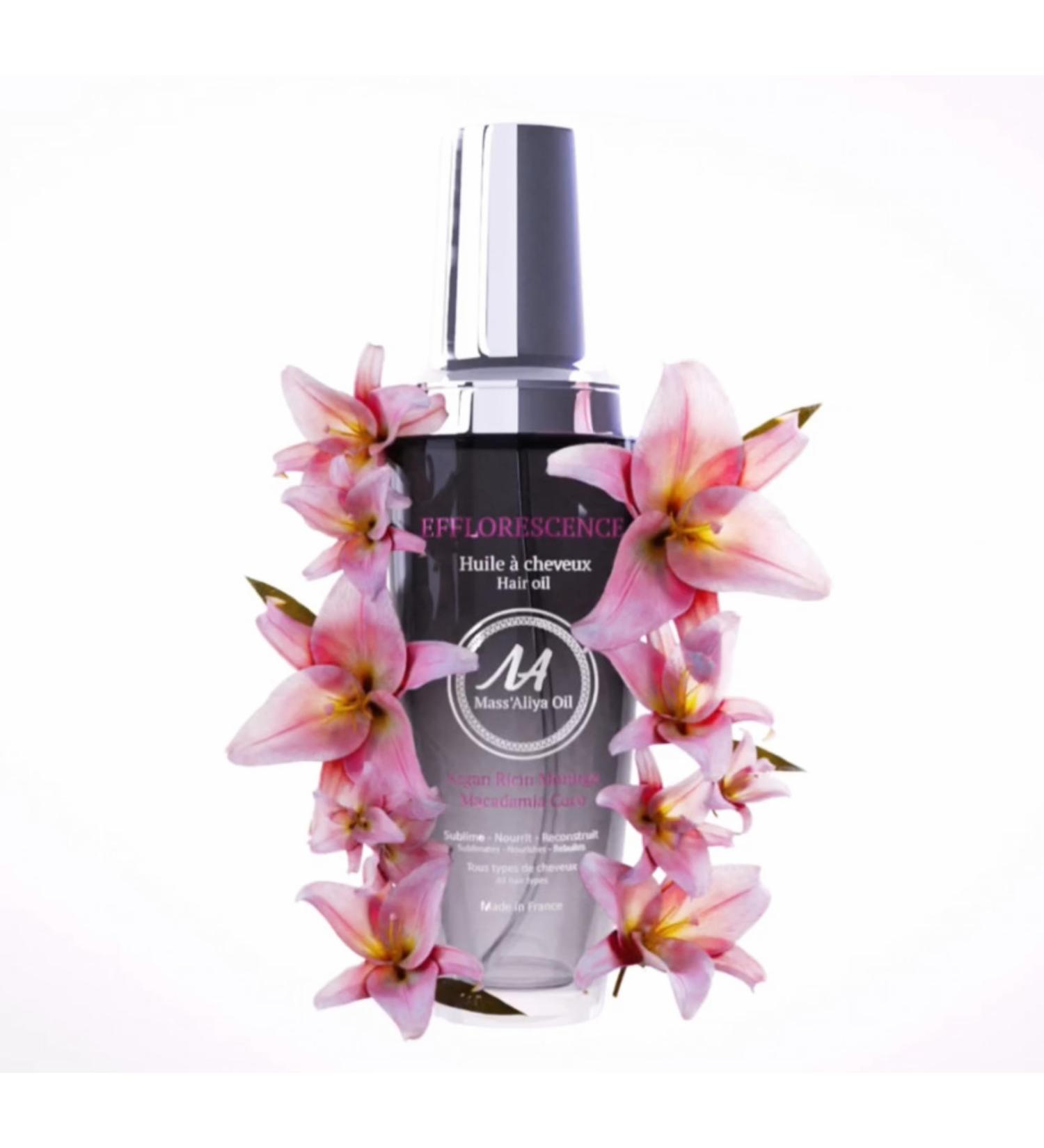 Premium Hair Oil - Made in France | Argan Moringa Macadamia Coconut & Castor | Nourishing & Non-Greasy | 3.38 FL.OZ - Suitable for All Hair Types - Buy Online on GoSupps.com