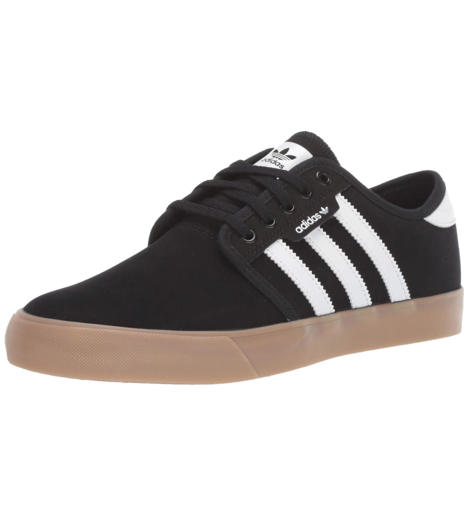 adidas Originals Seeley Men's Sneaker - Black/White/Gum | Comfort & Style - Buy Online on GoSupps.com