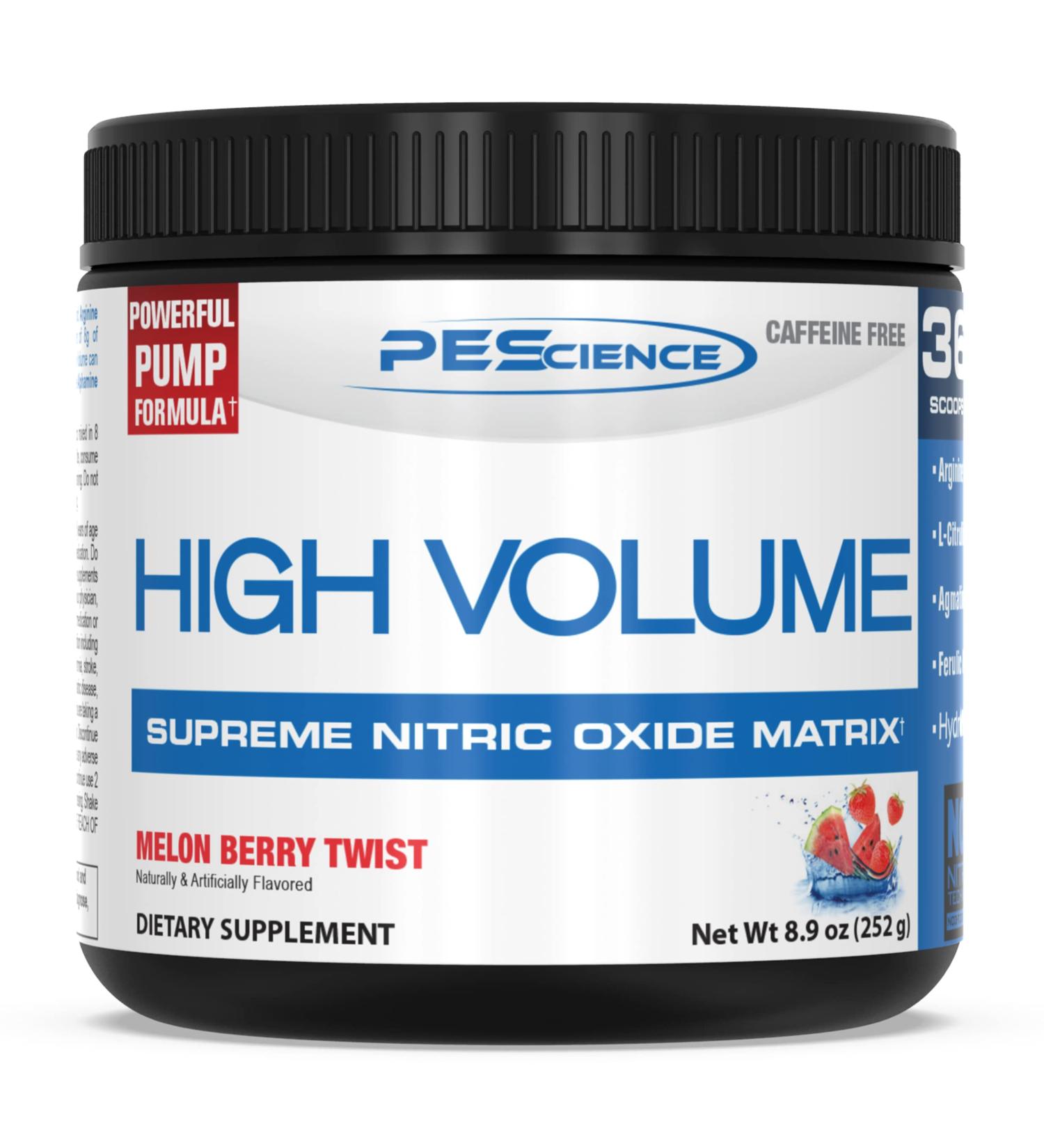 Buy PEScience High Volume Supreme Nitric Oxide Matrix - Melon Berry Twist 8.9 oz | Boost Performance & Energy - Buy Online on GoSupps.com