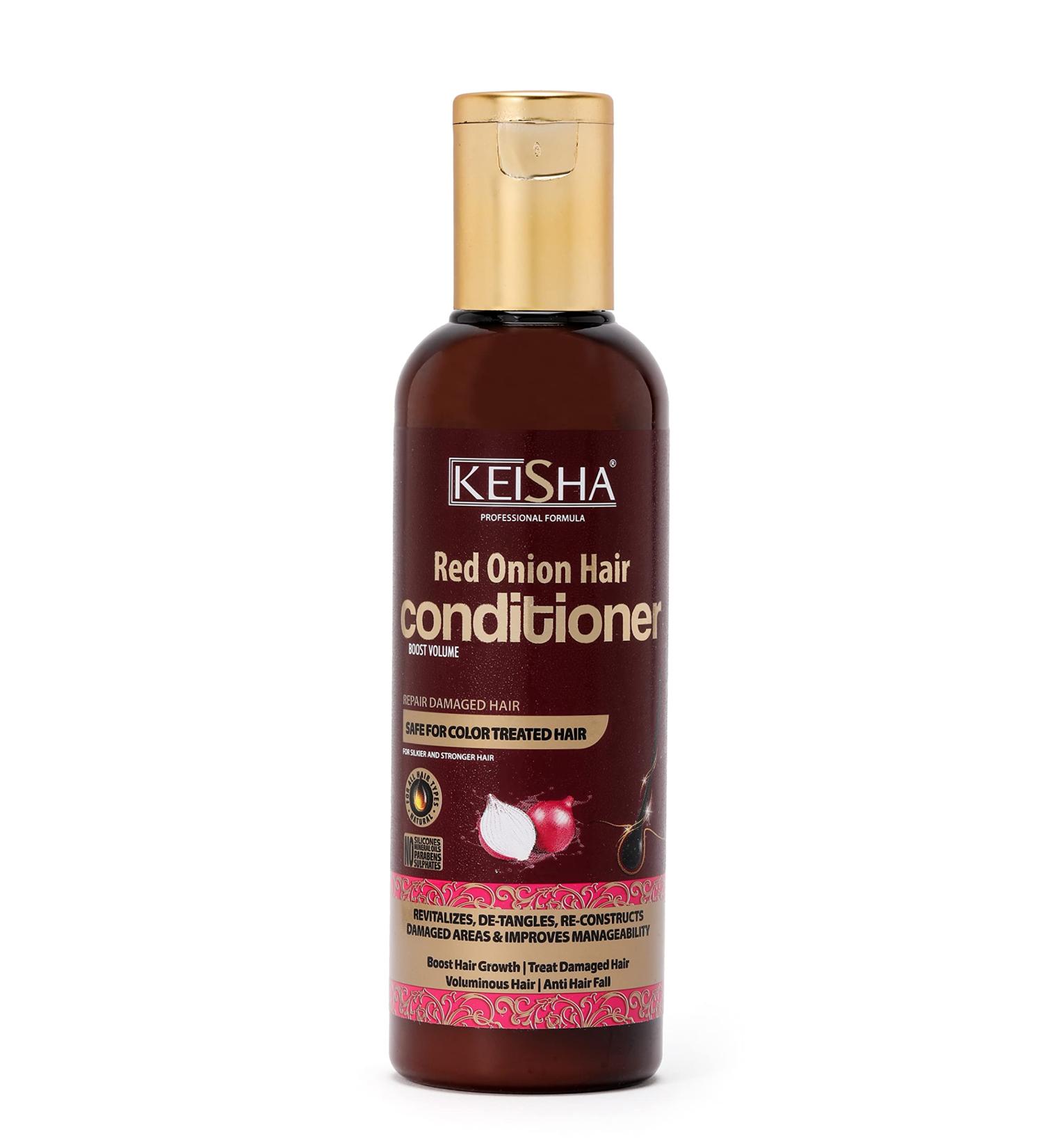 Buy Keisha Red Onion Conditioner 200 ml | Repair Damaged Hair | International Shipping Available - Buy Online on GoSupps.com