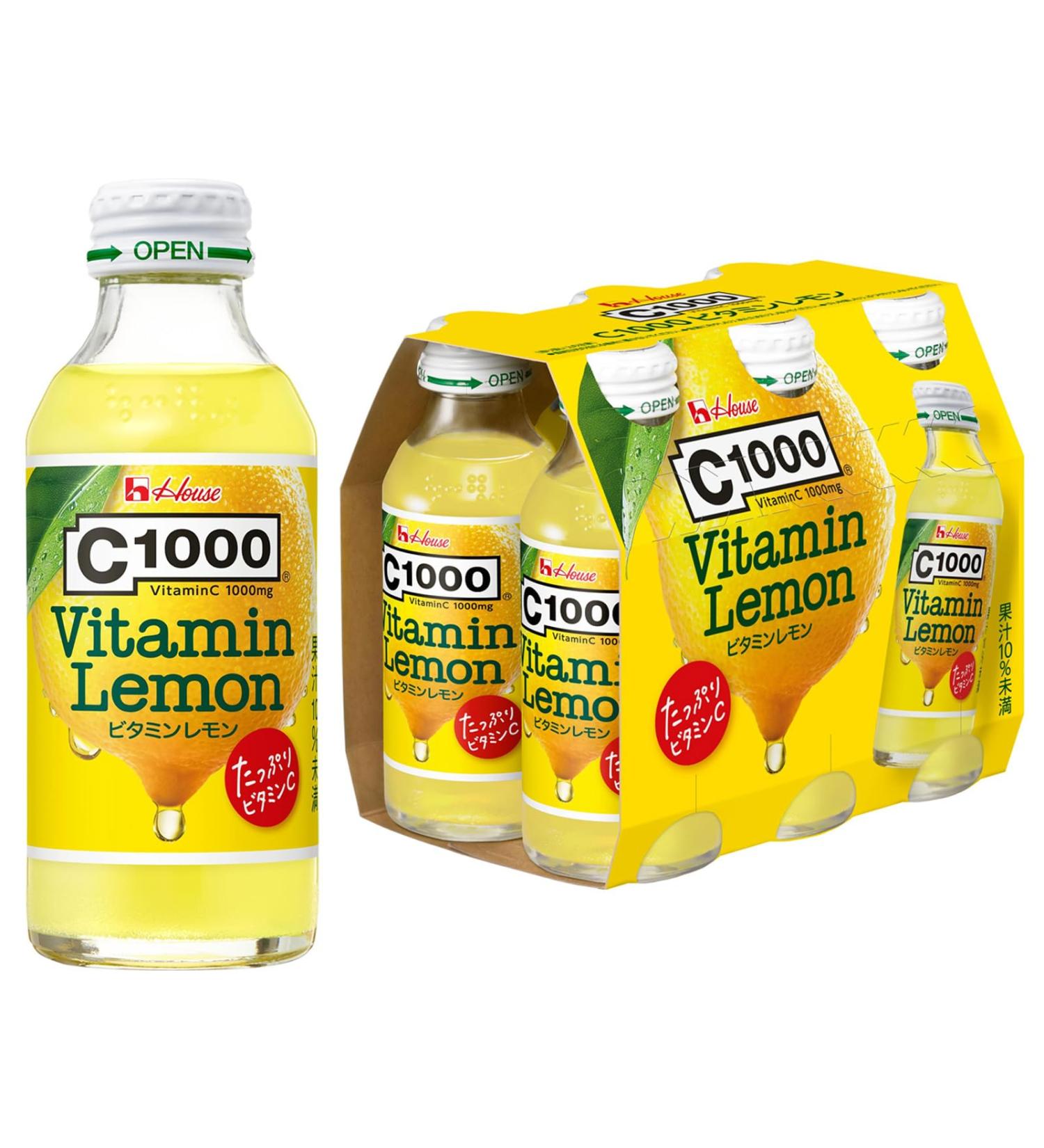 (Case) C1000 Vitamin Lemon 140mlX6 this - Buy Online on GoSupps.com
