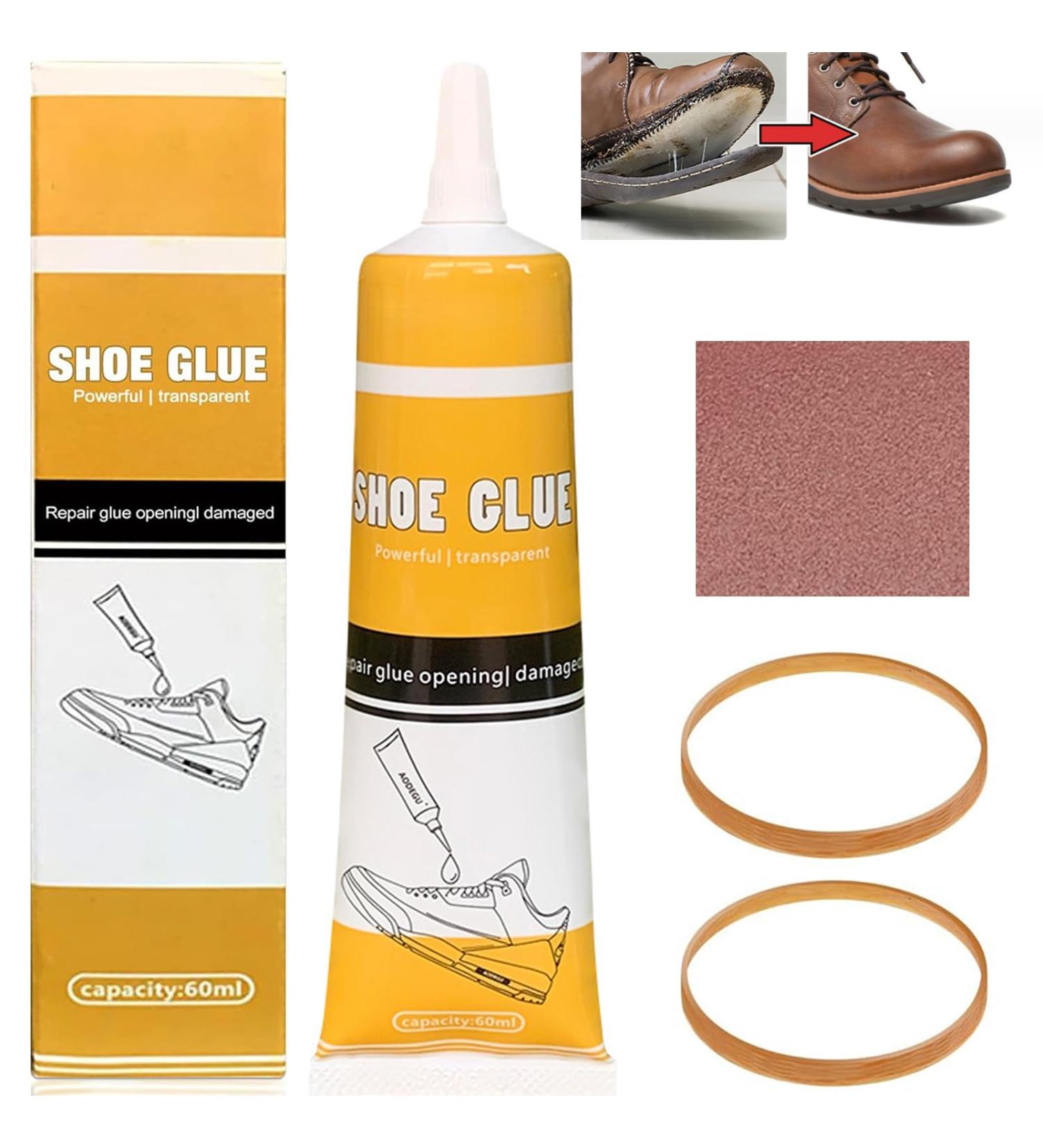 Strong Shoe Glue - Super Strong Shoe Repair Glue - Shoe Glue Sole Repair - Shoe Glue Sole Repair Waterproof - Non-Hardening Glue For Shoes Repair Soles Glue for Shoes for Repairing Worn Shoes Boots - Buy Online on GoSupps.com