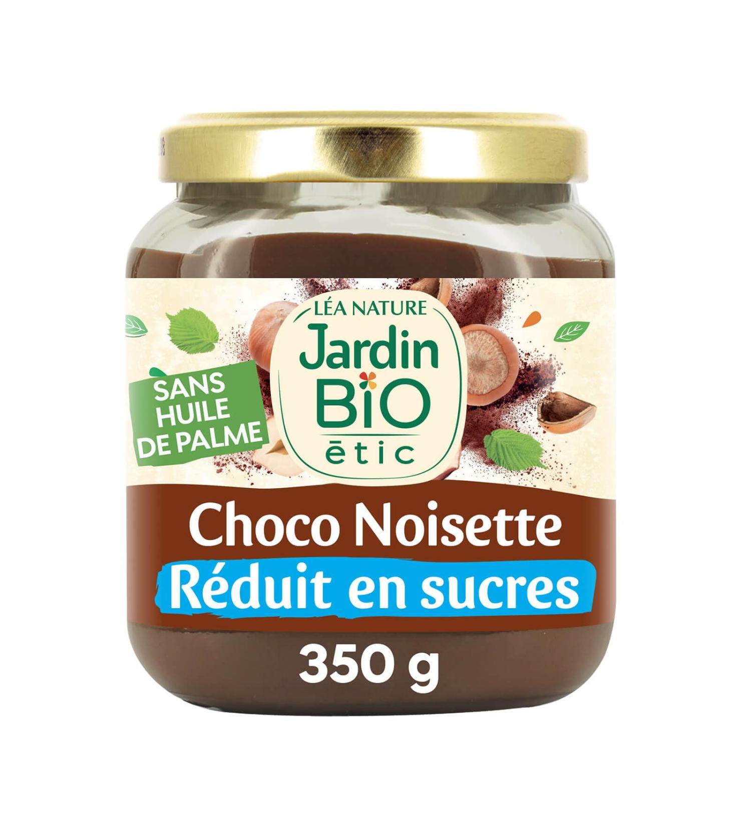 Jardin BiO tic - Chocolate Hazelnut spread - Sweet - AB certified - 350g jar - Buy Online on GoSupps.com