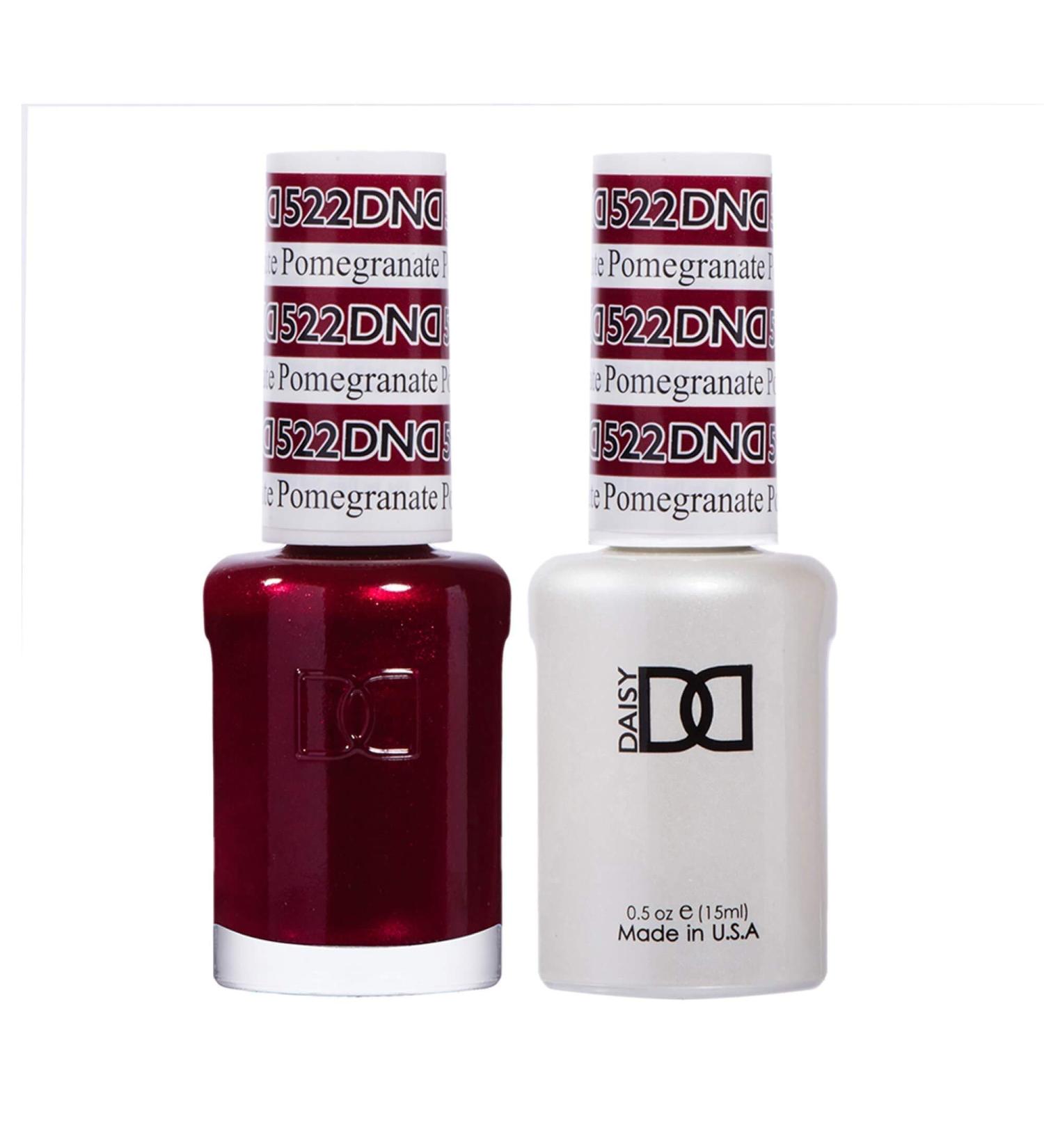 DND Duo Gel & Nail Polish Set - Pomegranate 522-2x15ml