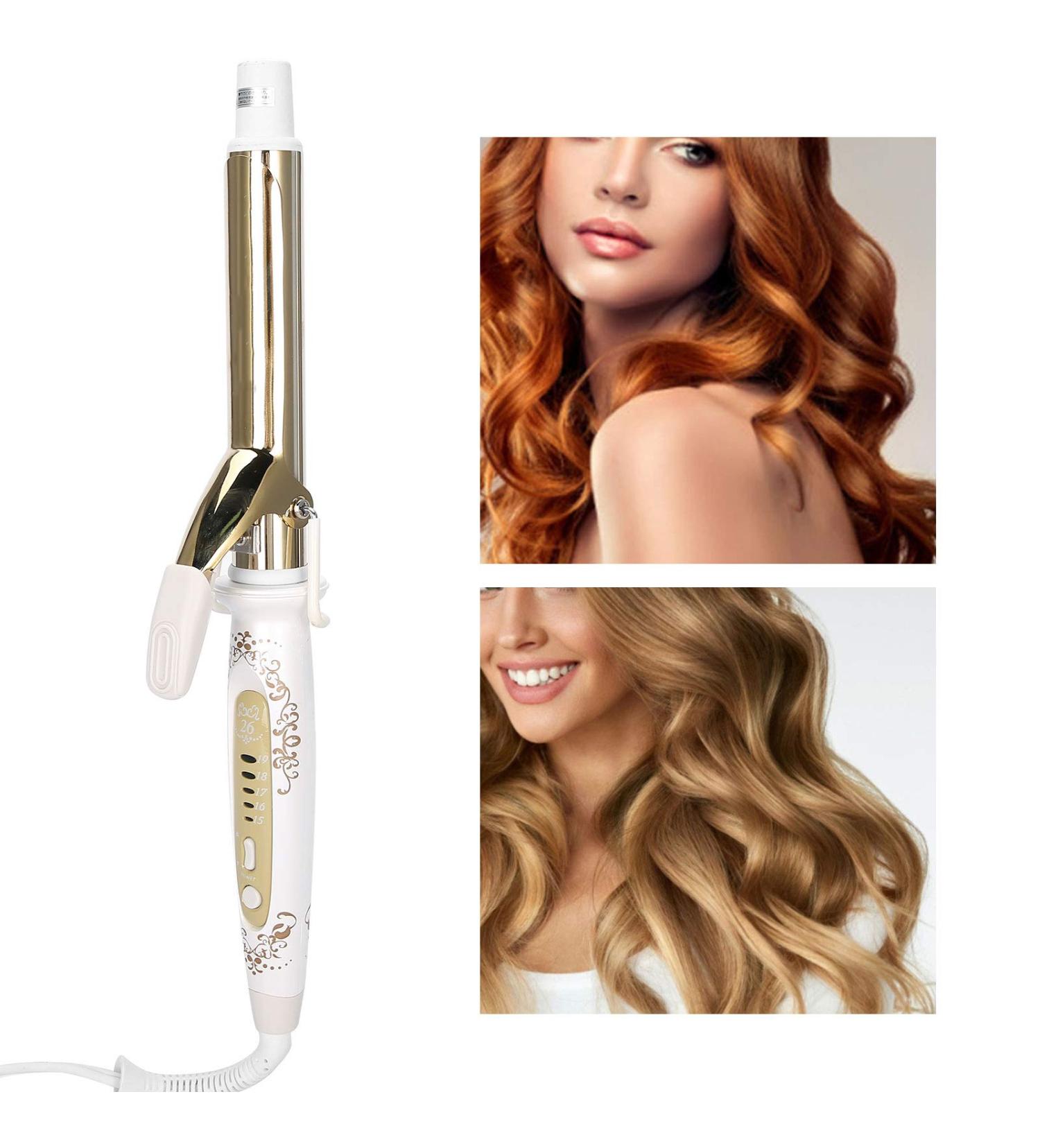 Buy Beach Waves Curling Iron - Rapid Heating 38mm Ceramic Hair Curling Wand for Stunning Curls - International Shipping Available - Buy Online on GoSupps.com