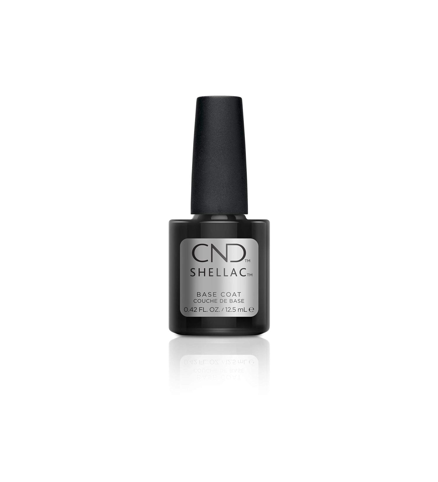 CND Shellac Base Coat 12.5 ml black 12.5 ml (Pack of 1)