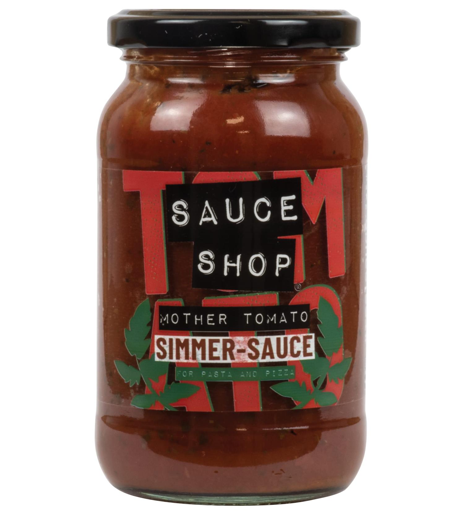 Sauce Shop | Mother Tomato Simmer Sauce | Cooking Sauce | Perfect with Pasta & Pizza | 360g - Buy Online on GoSupps.com