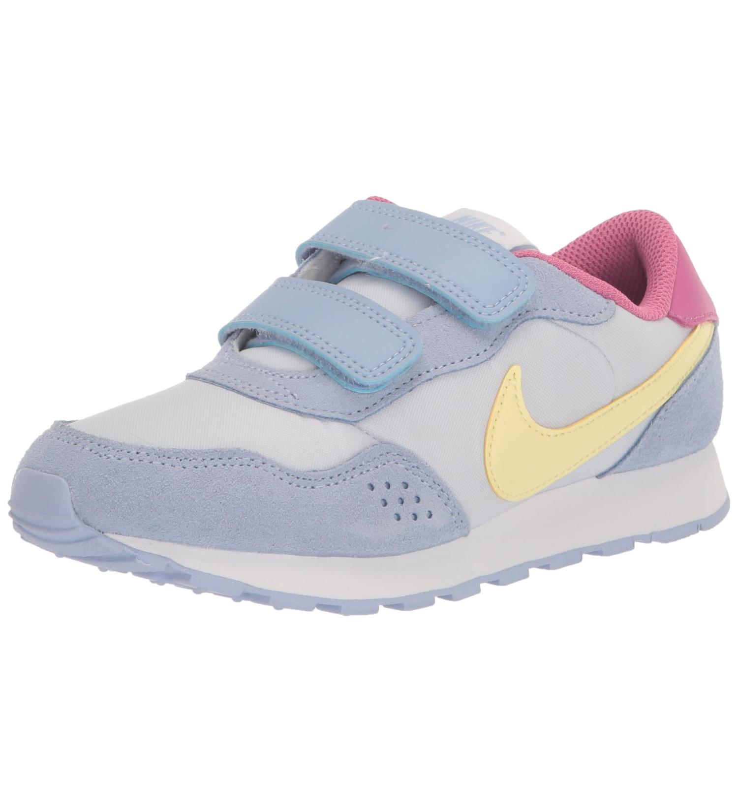 NIKE Boy's Md Valiant Btv Gymnastics Shoe 13.5 UK - Cobalt Bliss/Citron Tint/Football Grey - Buy Online on GoSupps.com