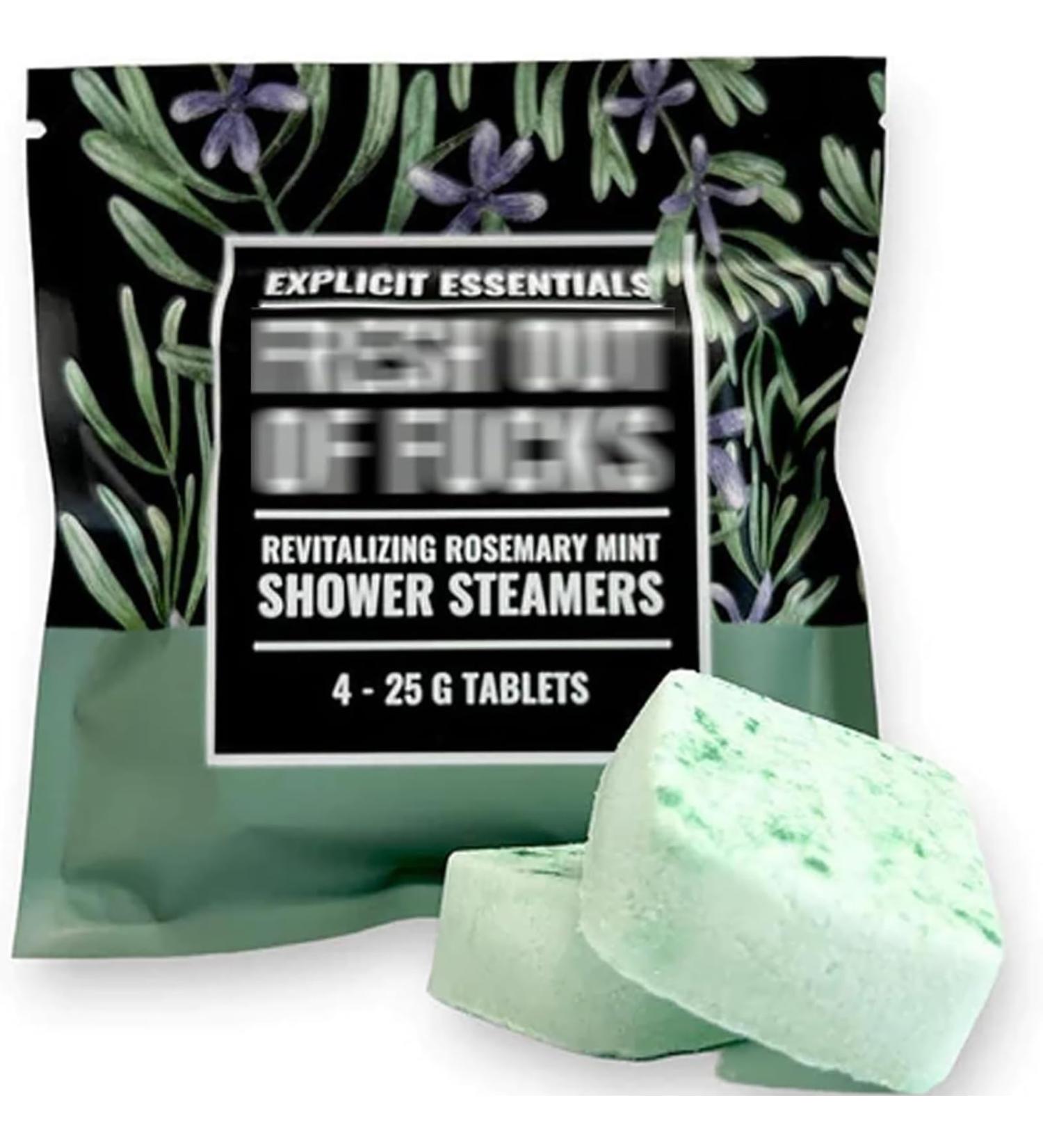 Shower Steamers Gift Set Shower Steamers Aromatherapy Kit Unique Bath Care Kit Self Care and Relaxation Stress Relief Birthday Gifts for Women (Green) - Buy Online on GoSupps.com