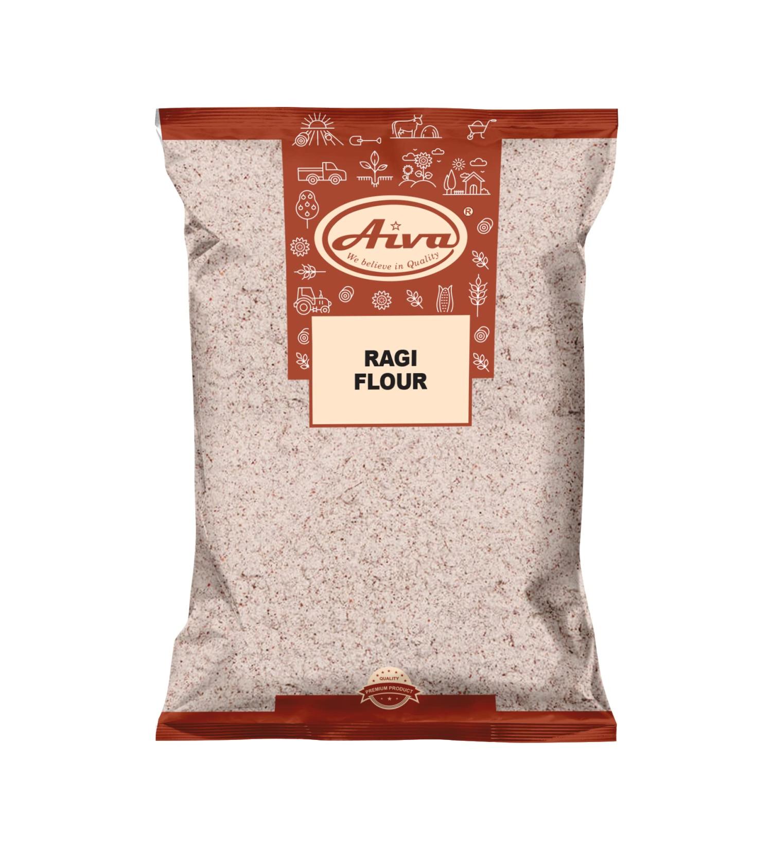 Aiva Finger Millet Flour 4 lb - Premium Ragi Flour for Healthy Recipes - Buy Online on GoSupps.com