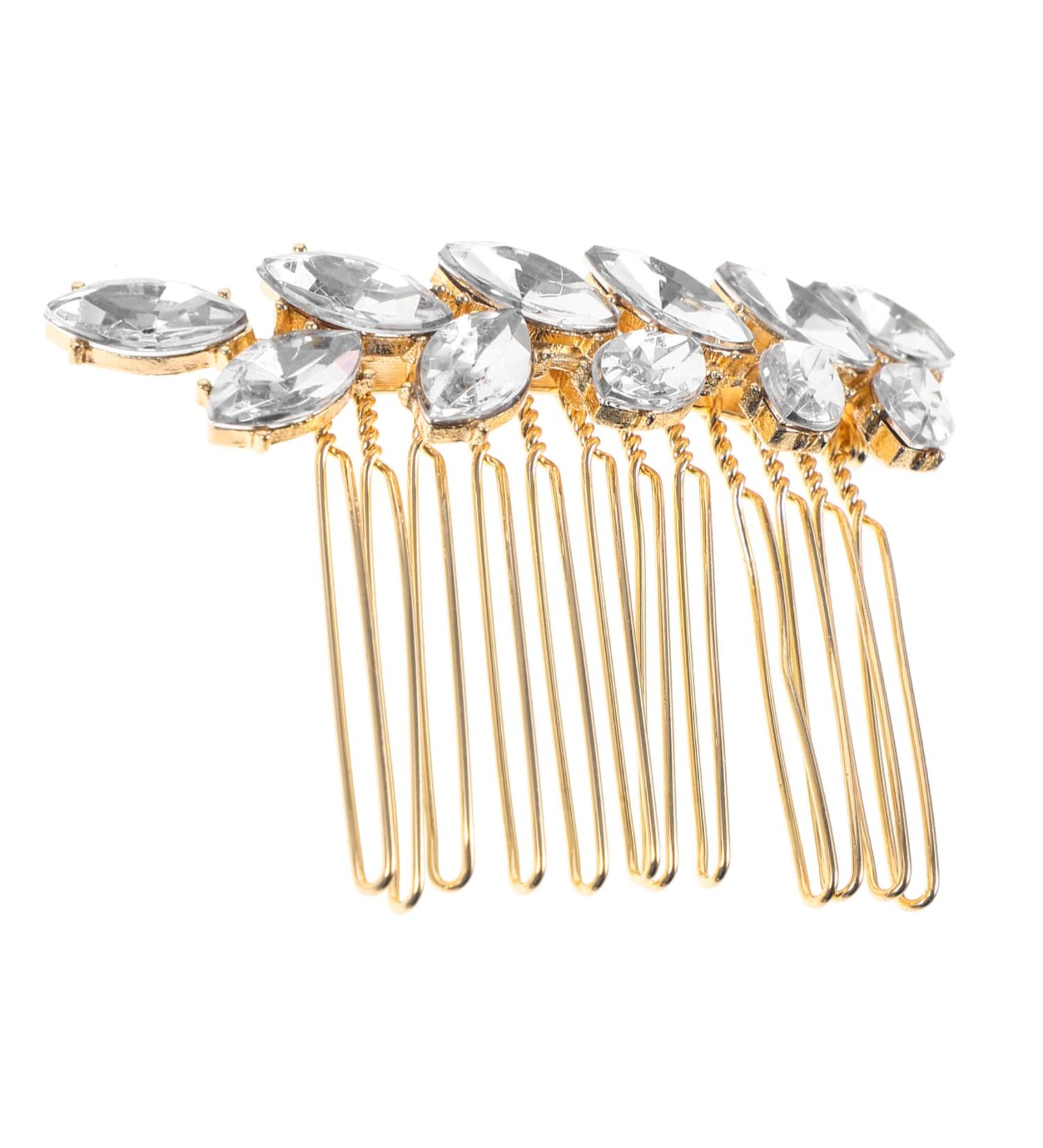 Mikinona Fashionable Diamond Hair Accessories Bridal Hair Clip Hair Comb Hair Accessories for Women Hair Accessory Decorative Hair Clip Sparkly Hair Accessories Bridal Hair Accessories - Buy Online on GoSupps.com
