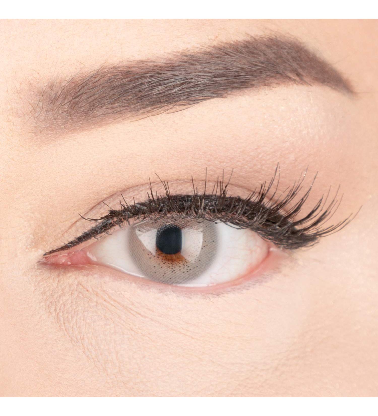 Natural Gray Contact Lenses - Silicone Comfort Lacey Gray | 1 Pair (Dia 14.50) - Glamlens - International Shipping - Buy Online on GoSupps.com