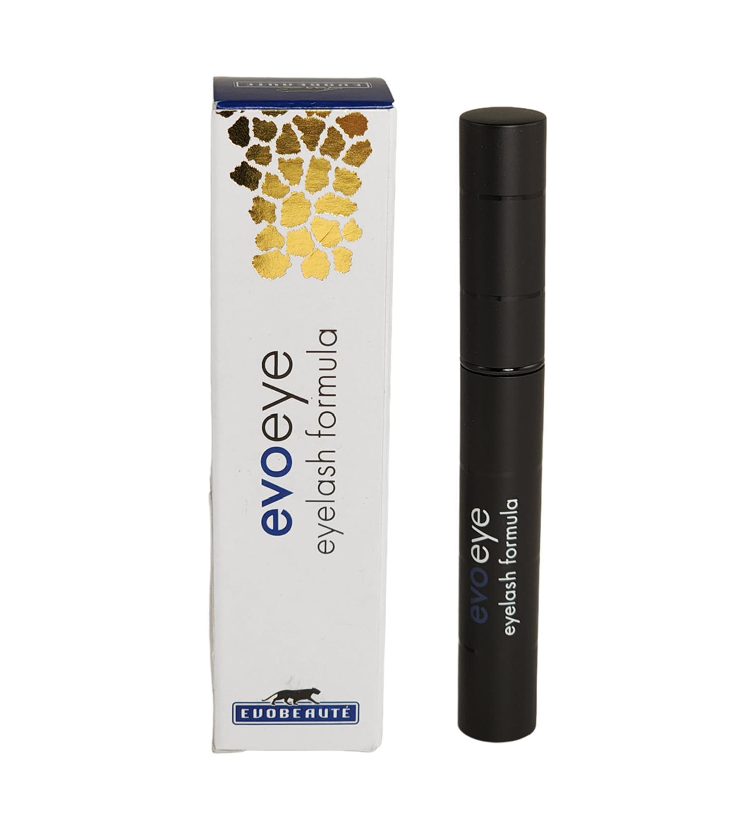  EVOBEAUT evoeye Eyelash Formula 1.5ml + 1ml Evoeye Eyelash Formula Serum for Long and Full Lashes in 6-8 Weeks I Eyelash Serum I Eyelash Serum with Conditioning Peptides - Buy Online on GoSupps.com