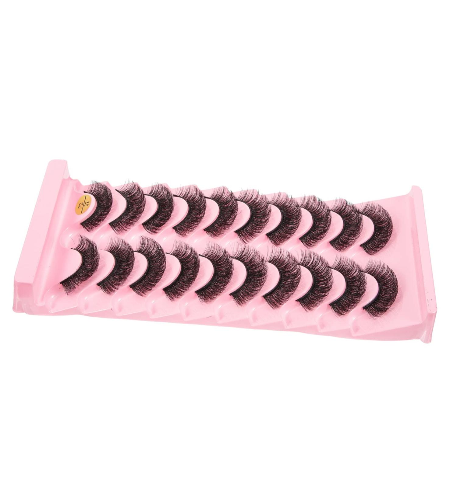Didiseaon 10 Pairs Fake Eyelashes Russia 7d Fiber Dense - Buy Online on GoSupps.com