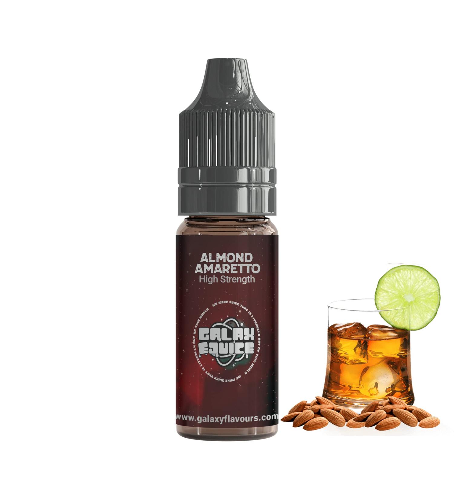 Almond Amaretto High Strength Food Flavouring 500ml - Over 200 Flavours by Galaxy Food Flavours. - Buy Online on GoSupps.com
