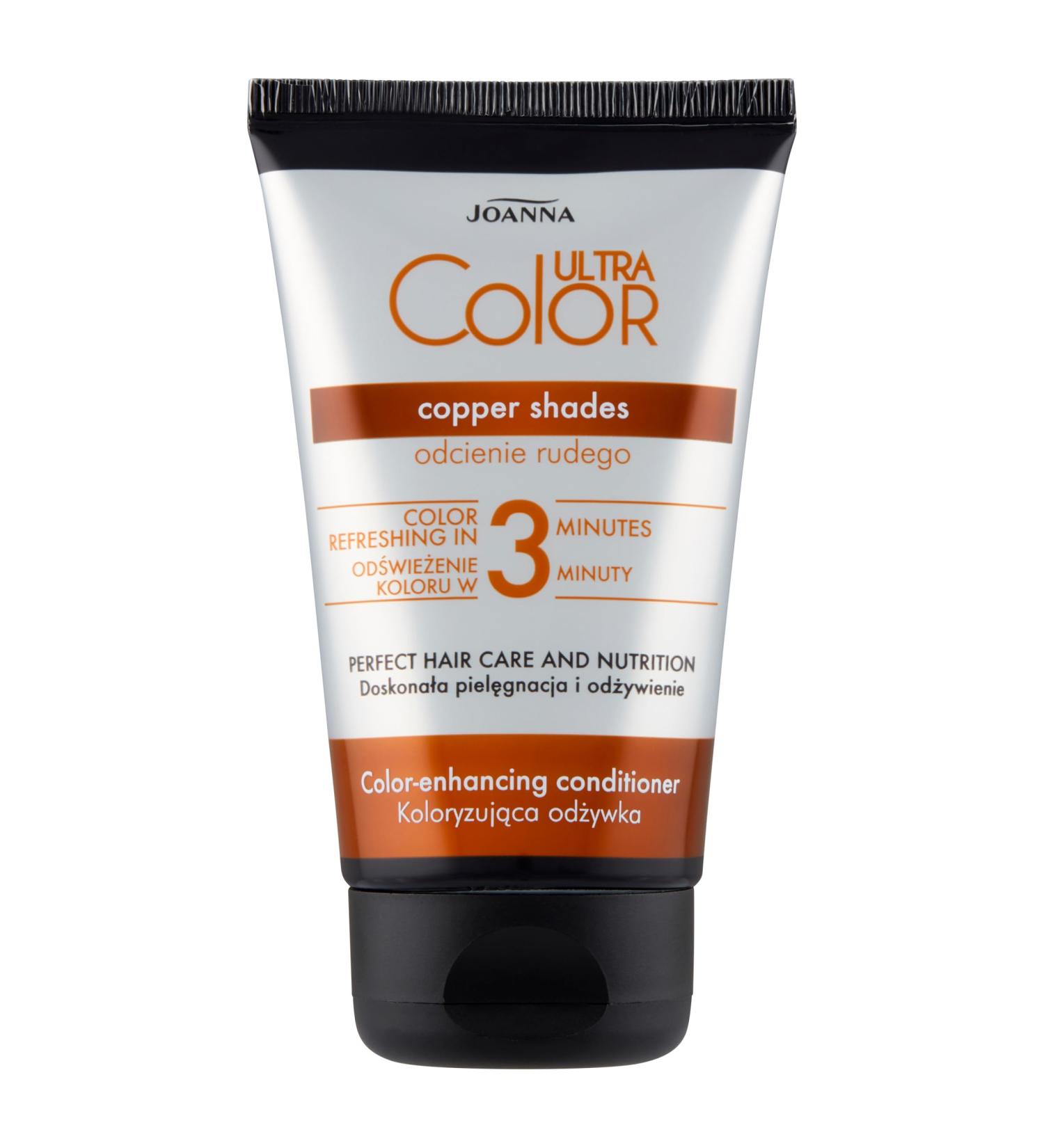 Joanna Ultra Color Conditioner - Color Protection for Red & Copper Hair - Moisturizing & Refreshing - 100ml - Buy Online on GoSupps.com
