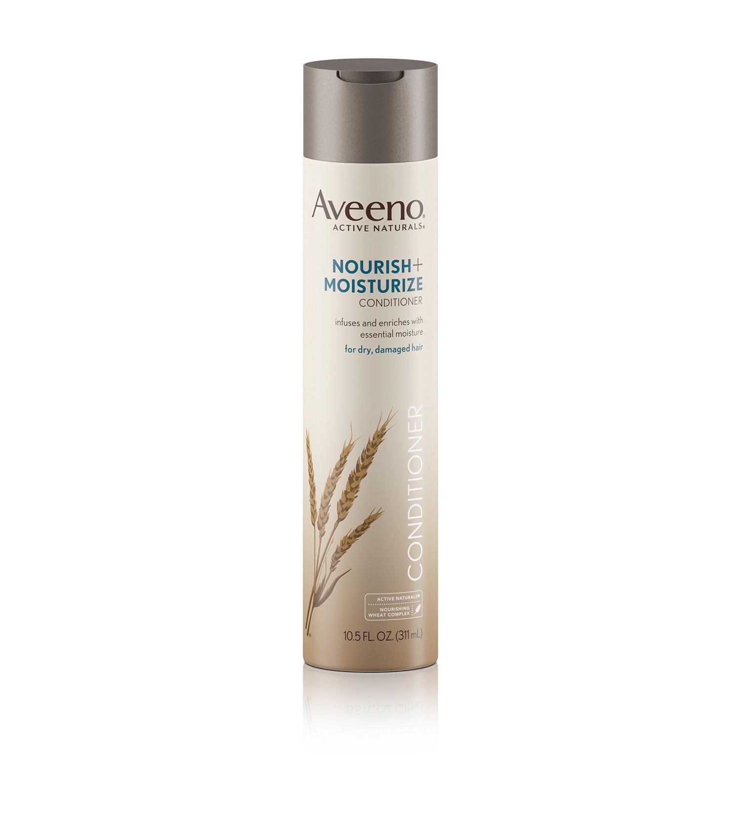 Aveeno Nourish + Moisturize Conditioner 10.5 oz | Hydrating & Nourishing Hair Care for All Hair Types - Shop Internationally - Buy Online on GoSupps.com