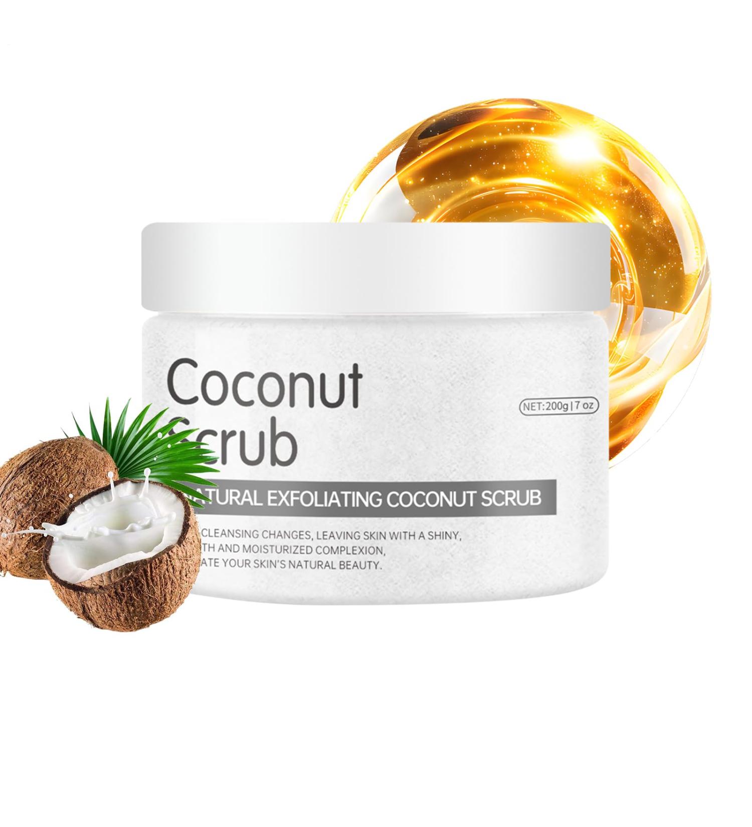 Body Scrub | 200g Natural Salt Scrub Armpit Dead Skin Care Radiance Beauty Bath Hands Feet Back Knee Spa Daily - Buy Online on GoSupps.com