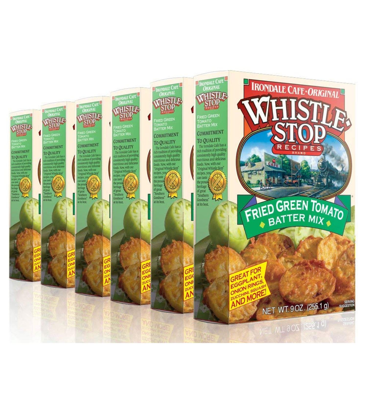 WhistleStop Cafe Fried Green Tomato Batter Mix 9oz Case of 6 | Authentic Recipes - Buy Online on GoSupps.com