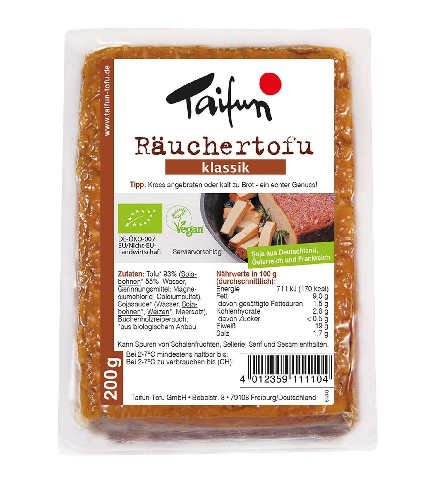 Taifun organic smoked tofu classic (6 x 200 gr)